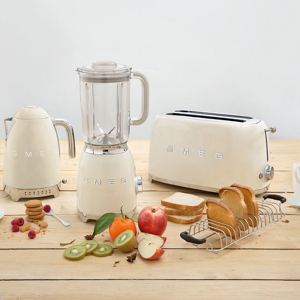 Smeg - 2-slices toaster compact TSF01 - design line style The 50 ° years