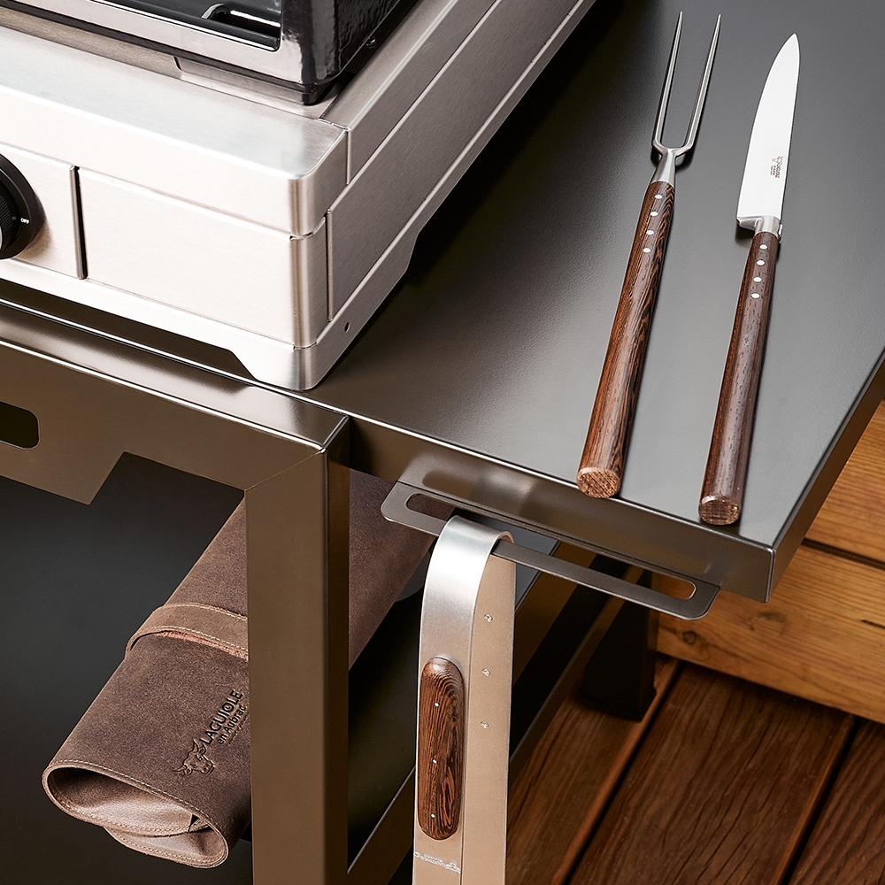 Laguiole - Grillbesteck-Set - Wengenholz