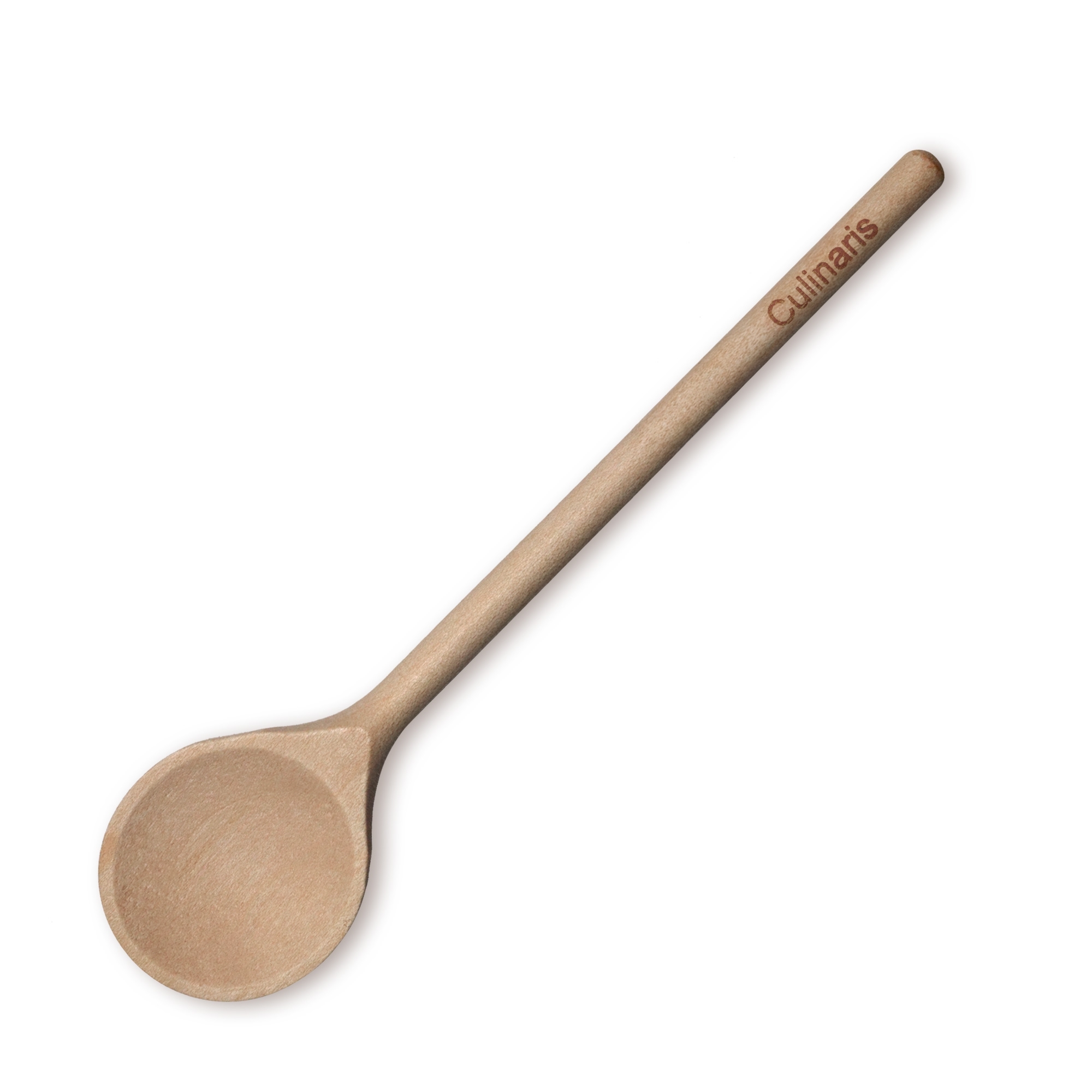 Round wooden spoon - maple wood - 16 cm | Culinaris