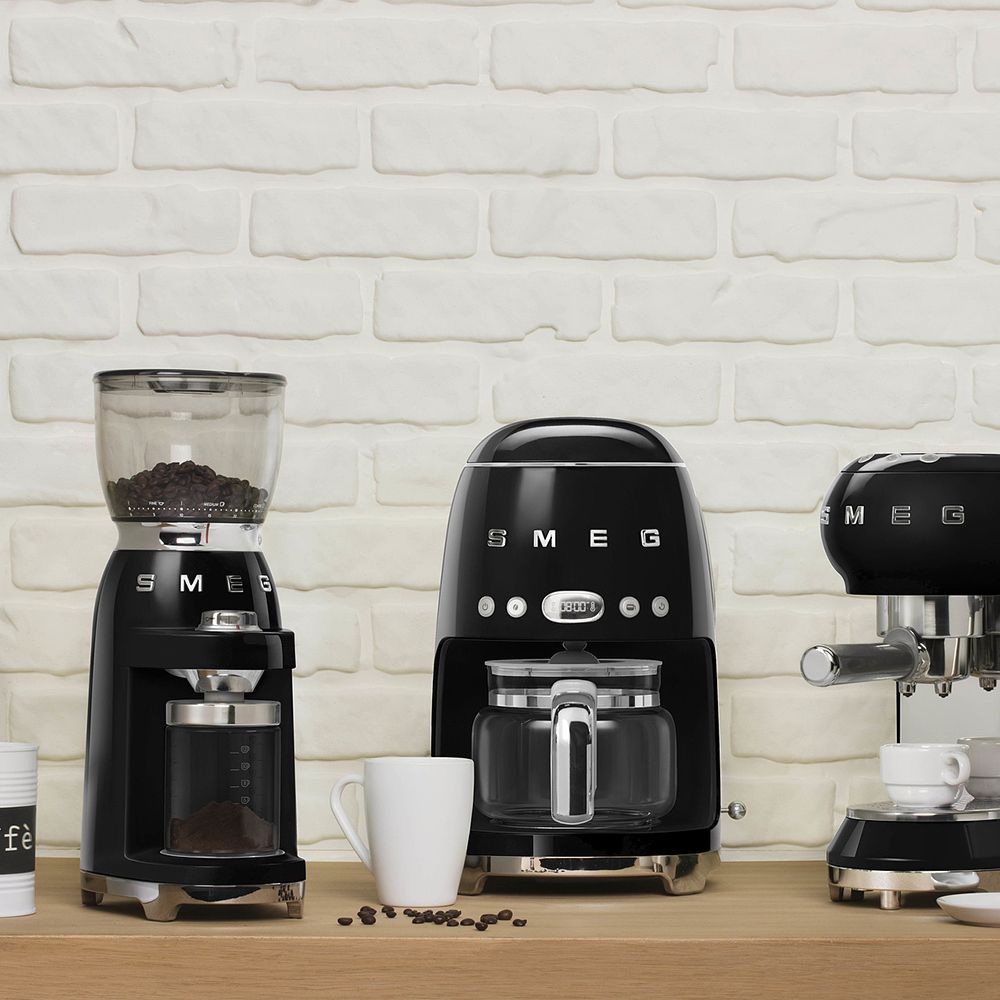 Smeg - Kaffeemühle - Designlinie Stil Der 50° Jahre schwarz Smeg - Kaffeemühle - Designlinie Stil Der 50° Jahre schwarz