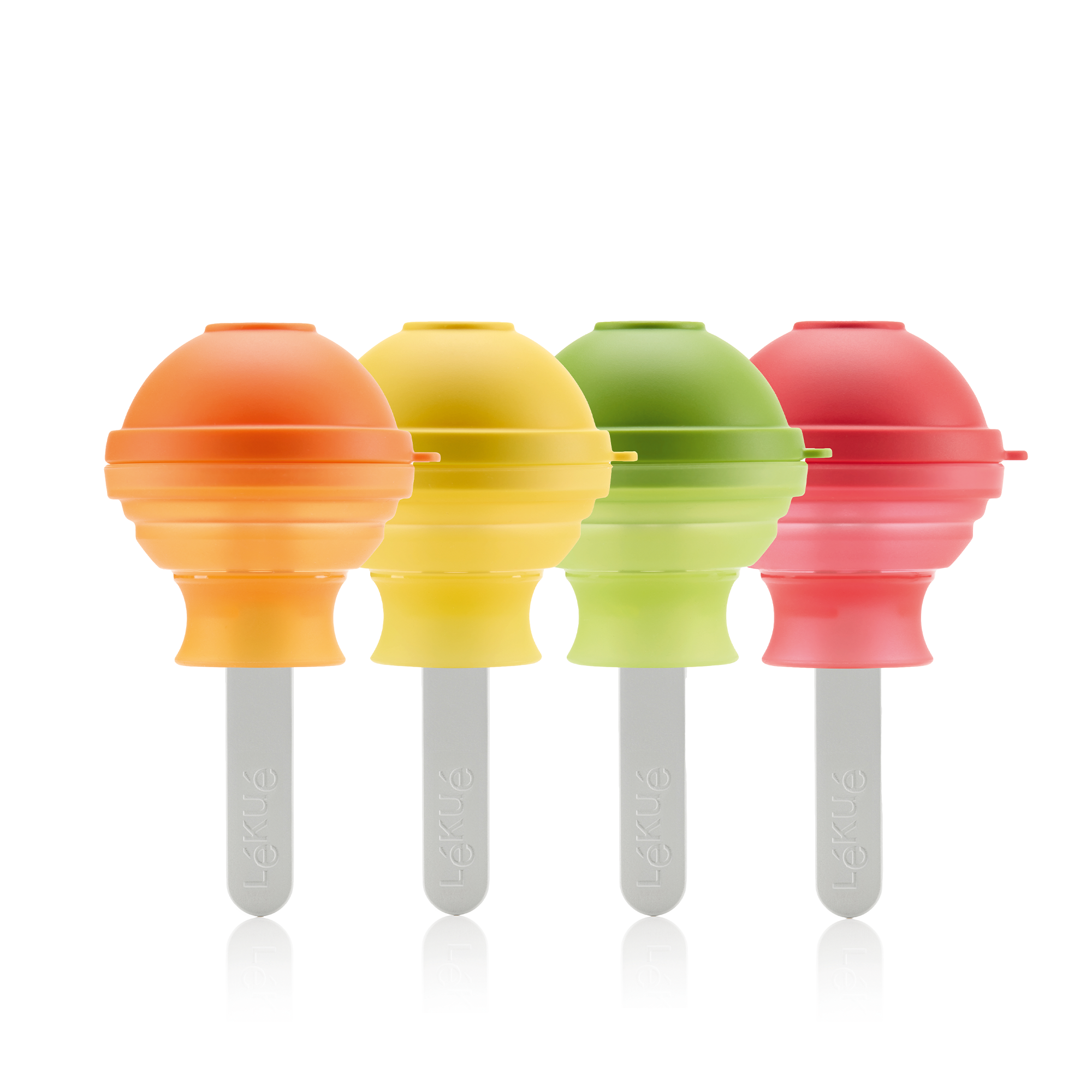 Lékué - Lollipop Ice Lolly Mould, Set of 4