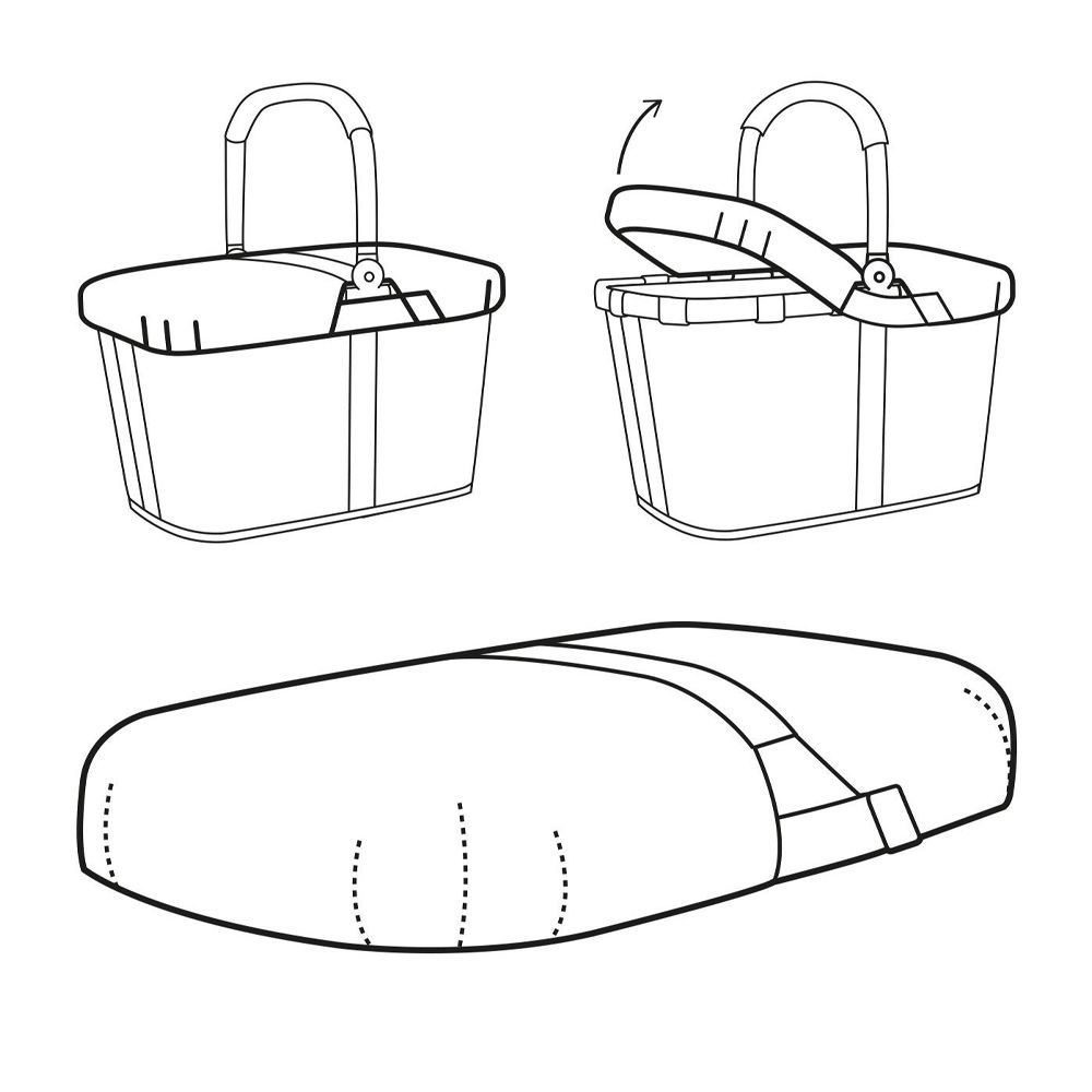 reisenthel - carrybag cover - dark blue reisenthel - carrybag cover - dark blue