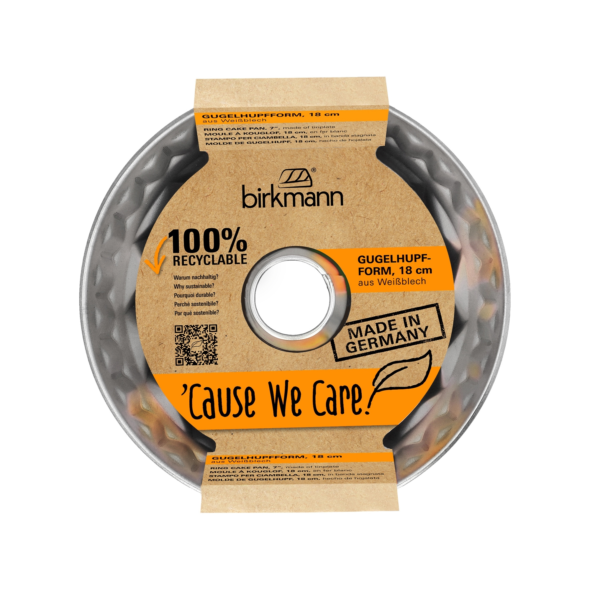 Birkmann - Gugelhupfform Ø 22 cm - Cause We Care