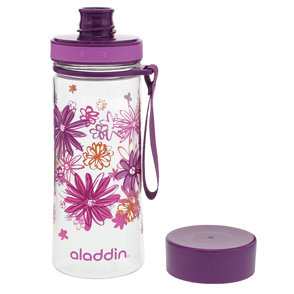 aladdin - Aveo Trinkflasche - Purple Graphics 350 ml