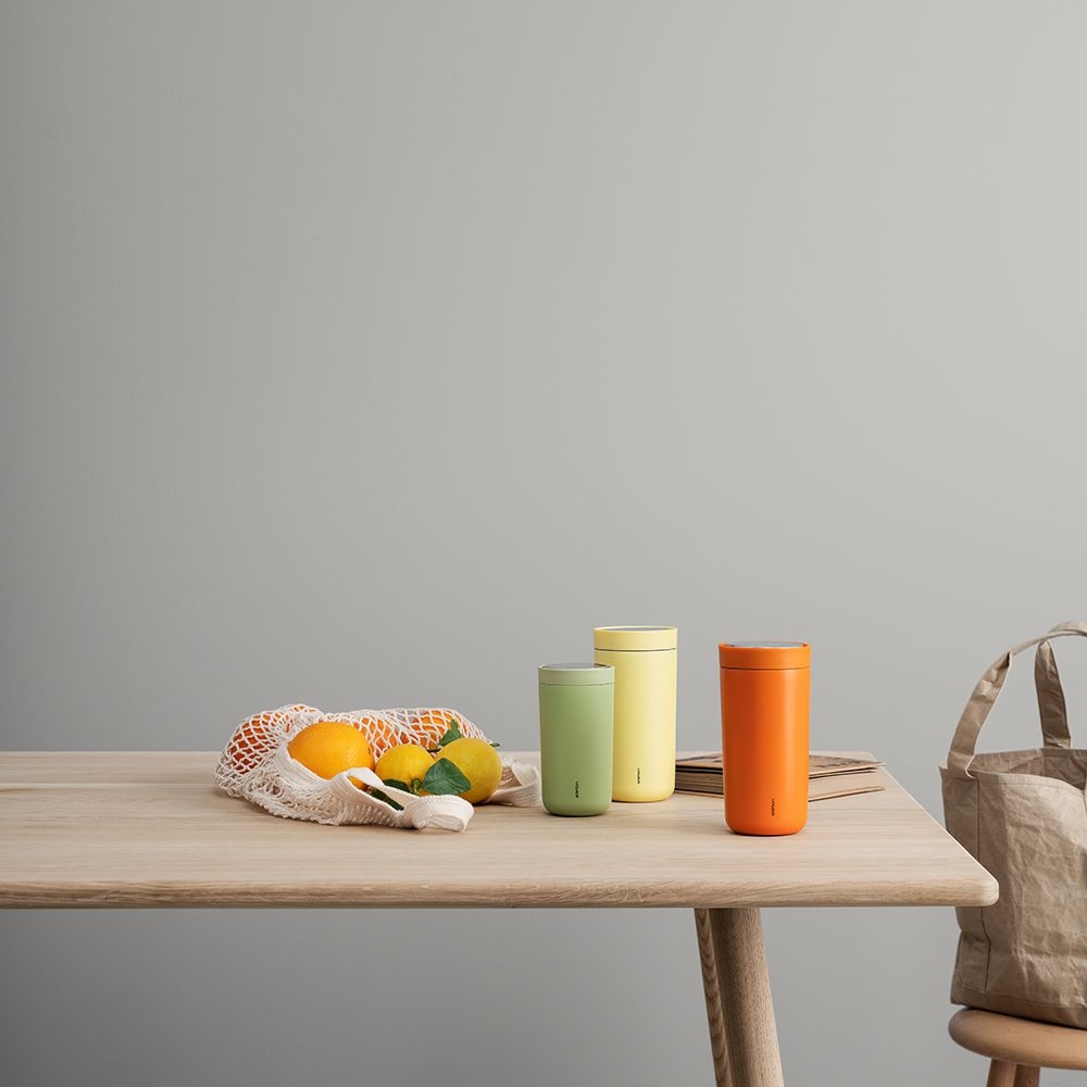 Stelton - To Go Click - Becher 400 ml - Poppy Yellow