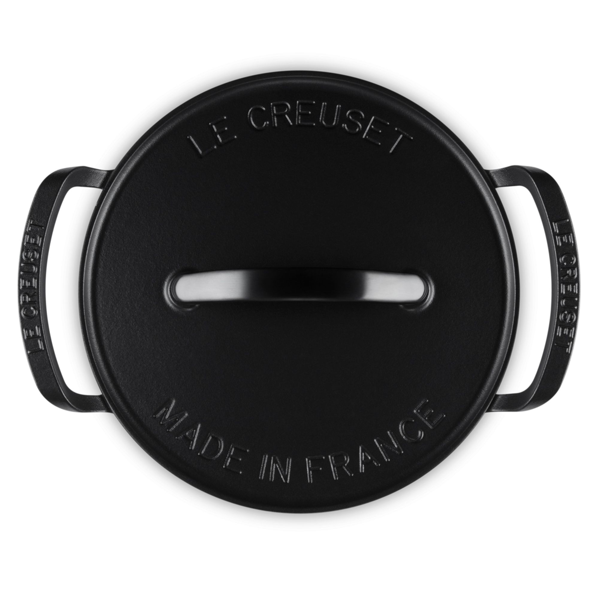 Le Creuset - Grill pan round 28 cm - black matt - BBQ Outdoor