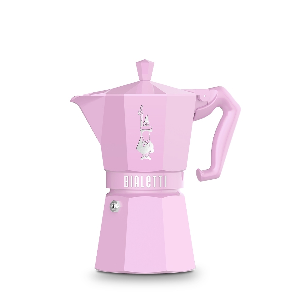 Bialetti - Espressokocher Moka Exclusive, 6 Tassen - pink