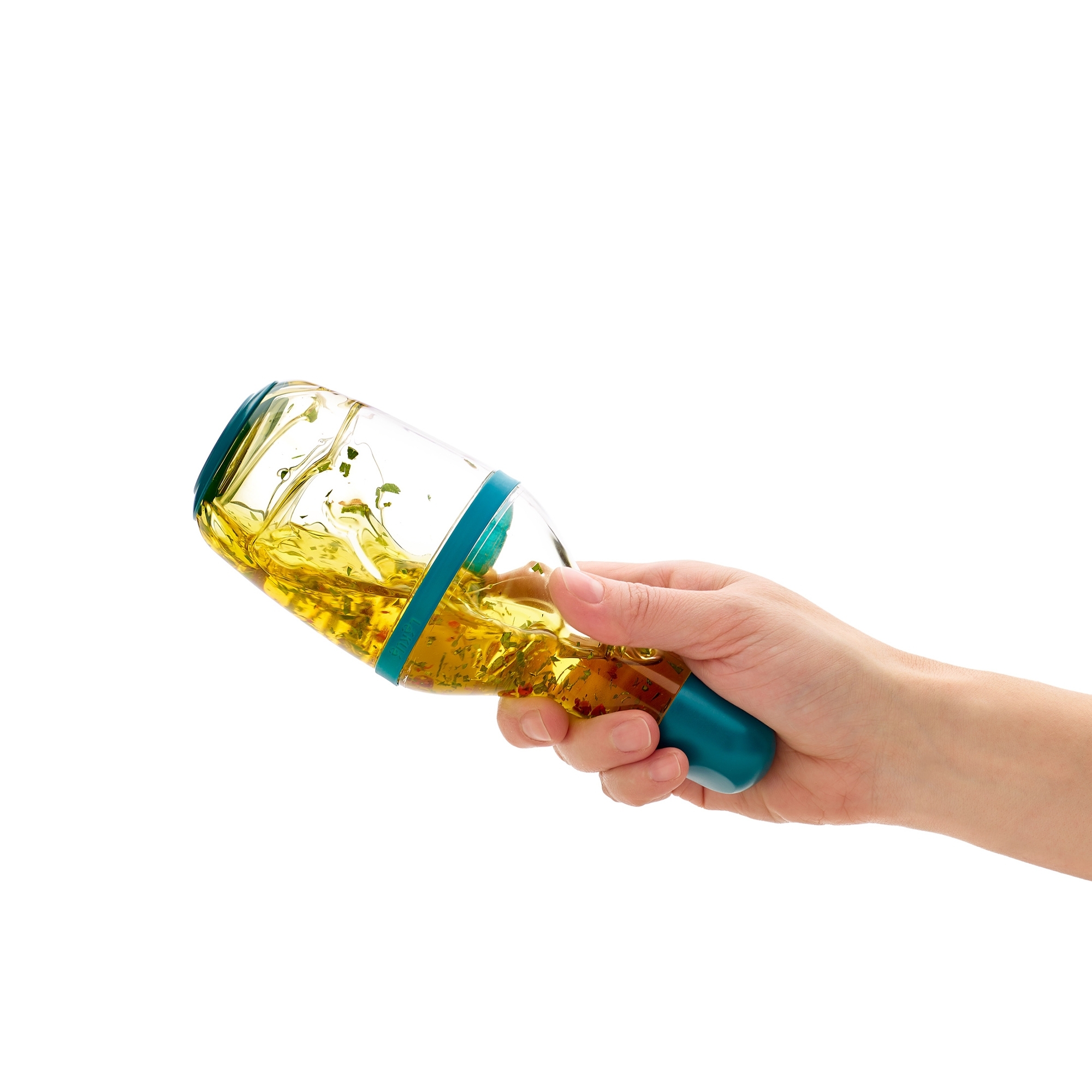 Lékué - Dressing Shaker, turquoise