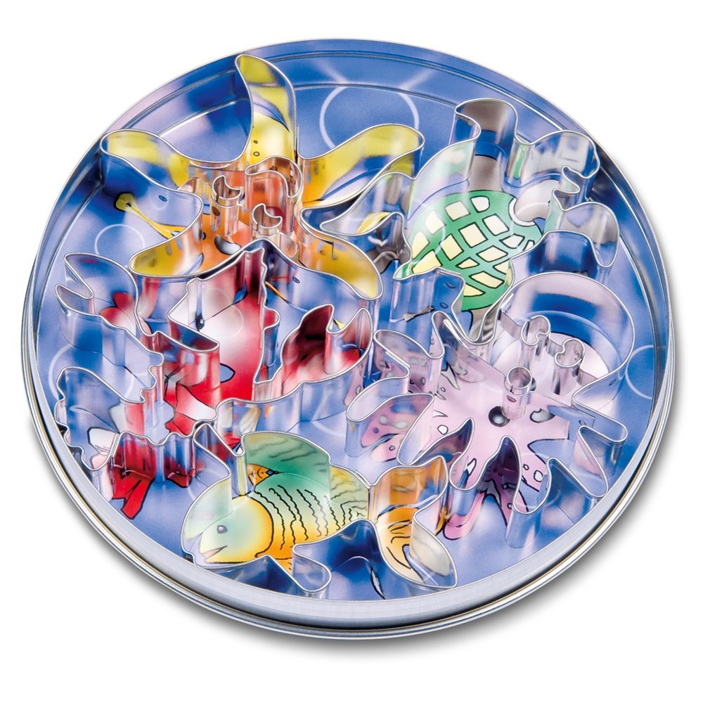 Städter - Cookie Cutter Sea animals 5 pieces - 7–8 cm