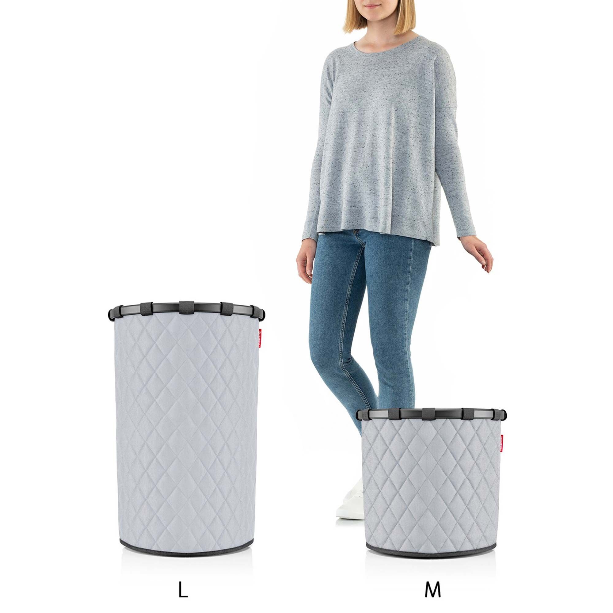 reisenthel - homebasket M - frame rhombus  light grey reisenthel - homebasket M - frame rhombus  light grey