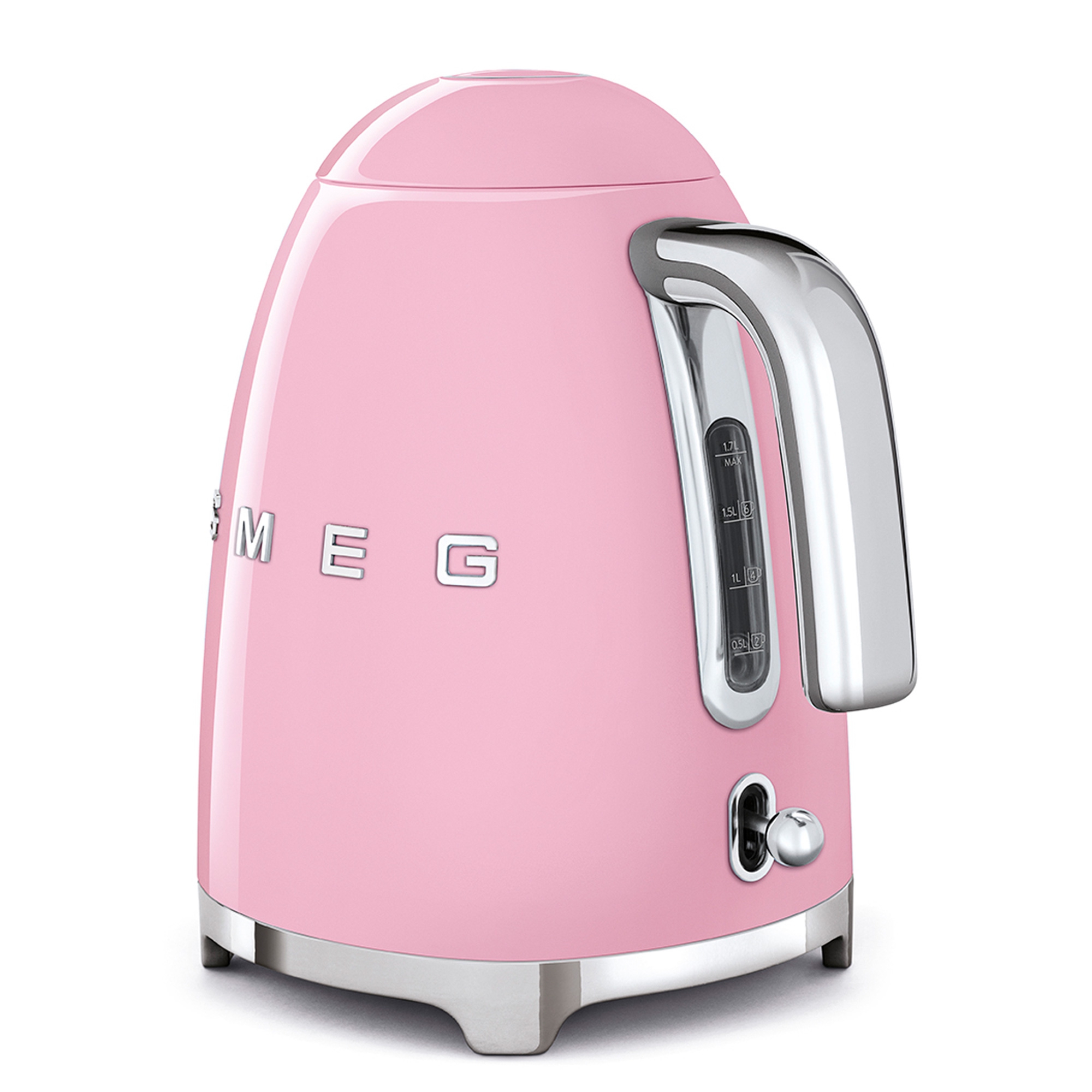 Smeg - 1,7L Wasserkocher - Designlinie Stil Der 50° Jahre - pink