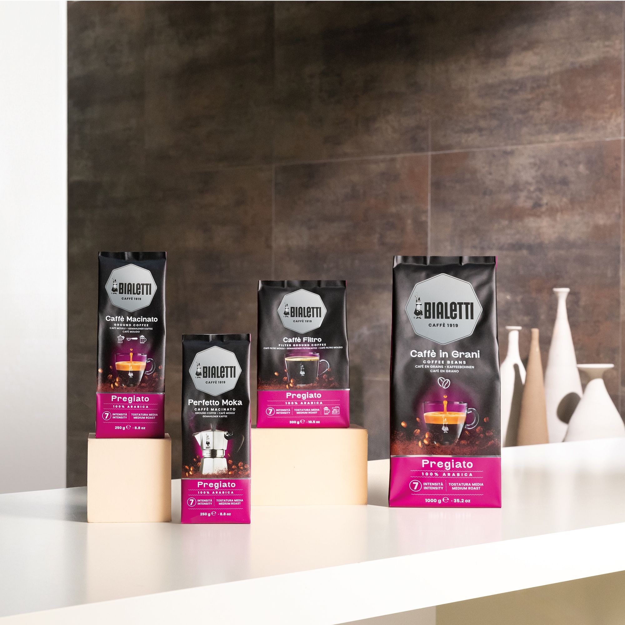 Bialetti - Caffè in Grani Pregiato, Kaffeebohnen 1000g