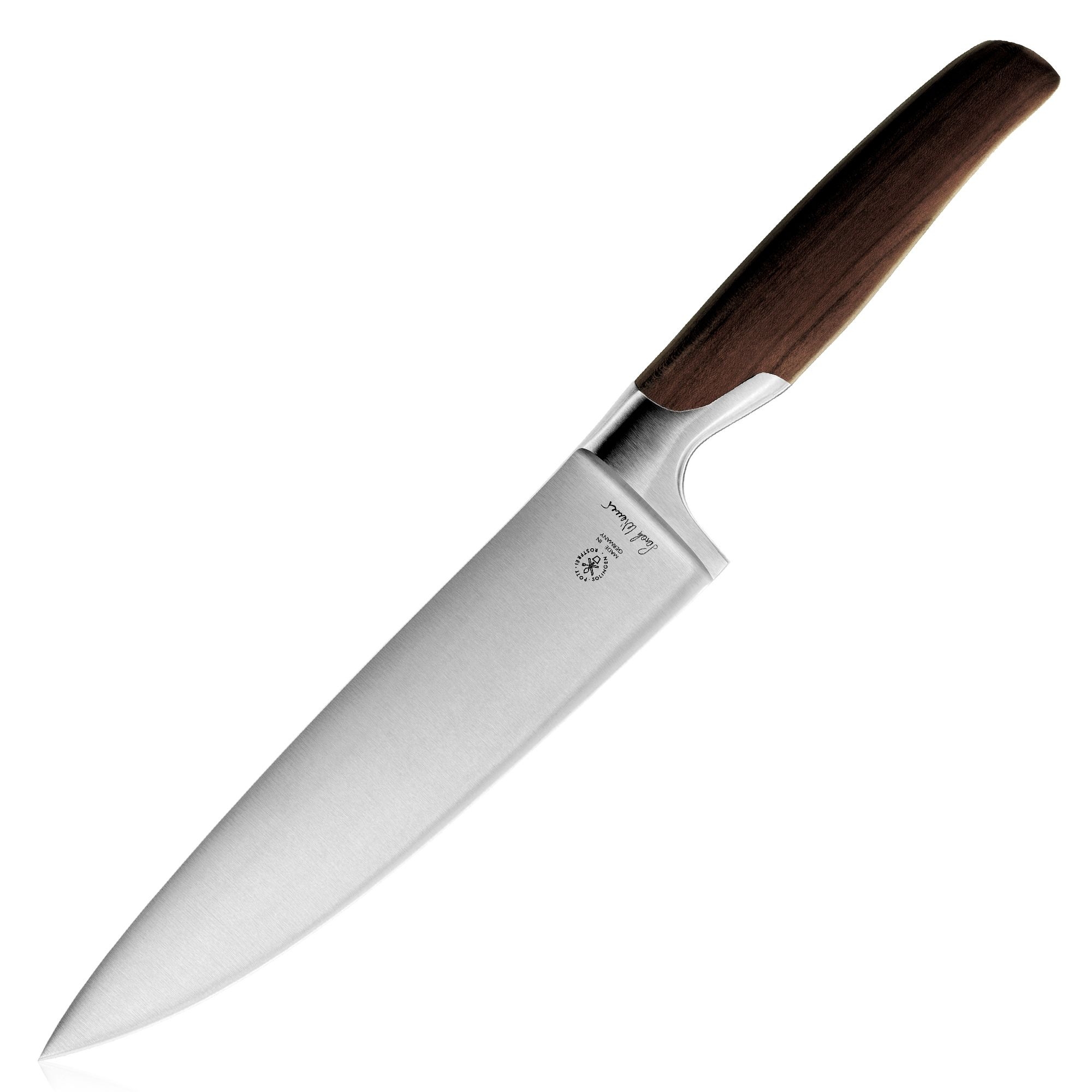 Pott - Sarah Wiener - Chef Knife 20 cm  - Walnut Wood Pott - Sarah Wiener - Chef Knife 20 cm  - Walnut Wood