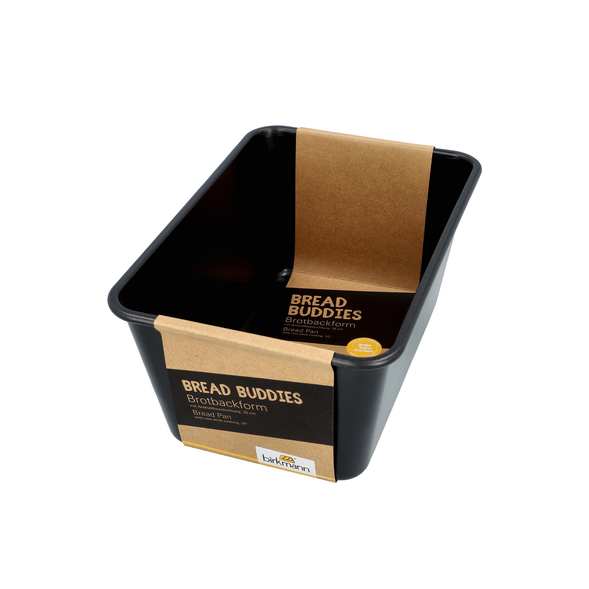 Birkmann - Bread baking tin XXL - 25 cm with non-stick coating - Bread Buddies