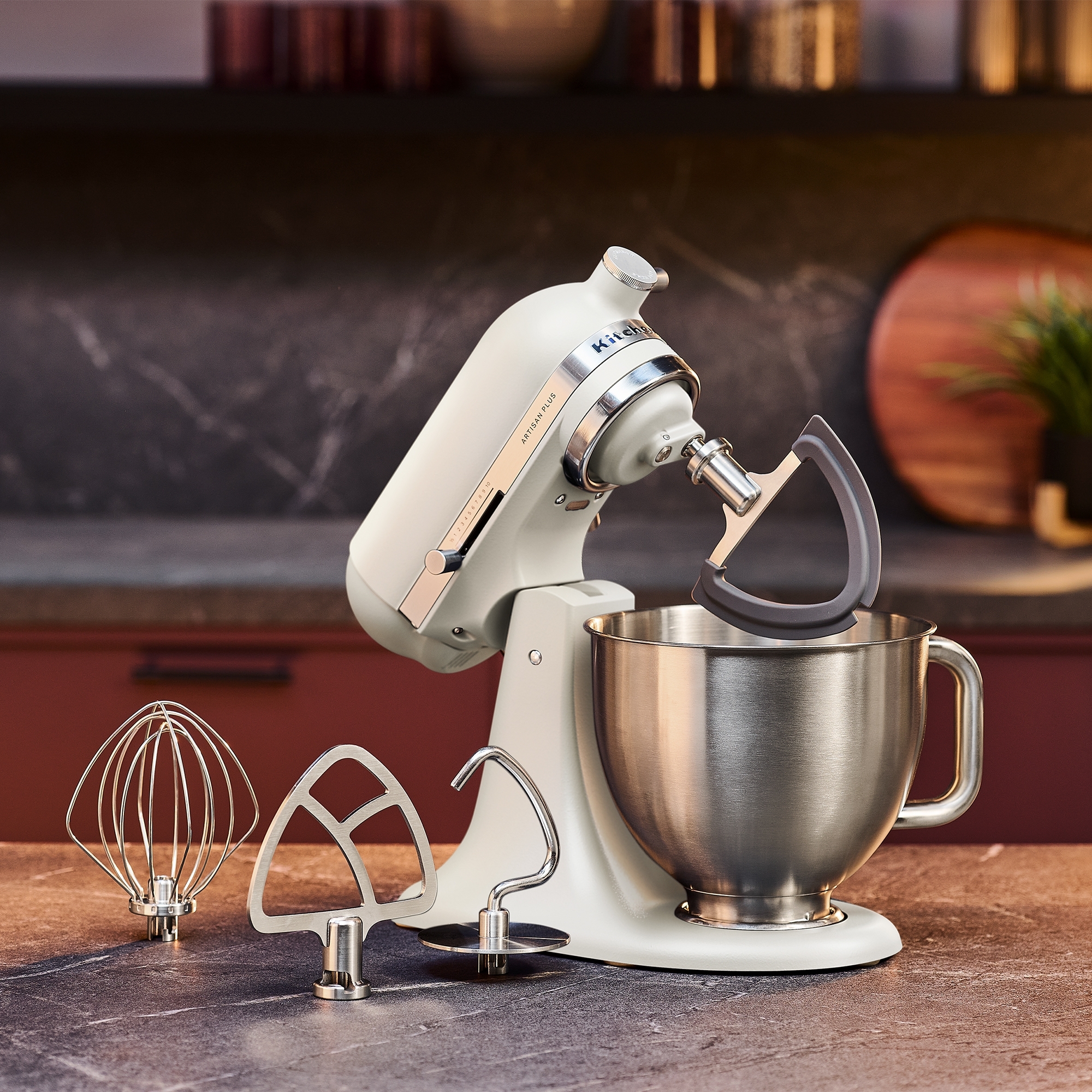 KitchenAid - Artisan Plus Küchenmaschine 5KSM50PKVEPL - Porcelain White