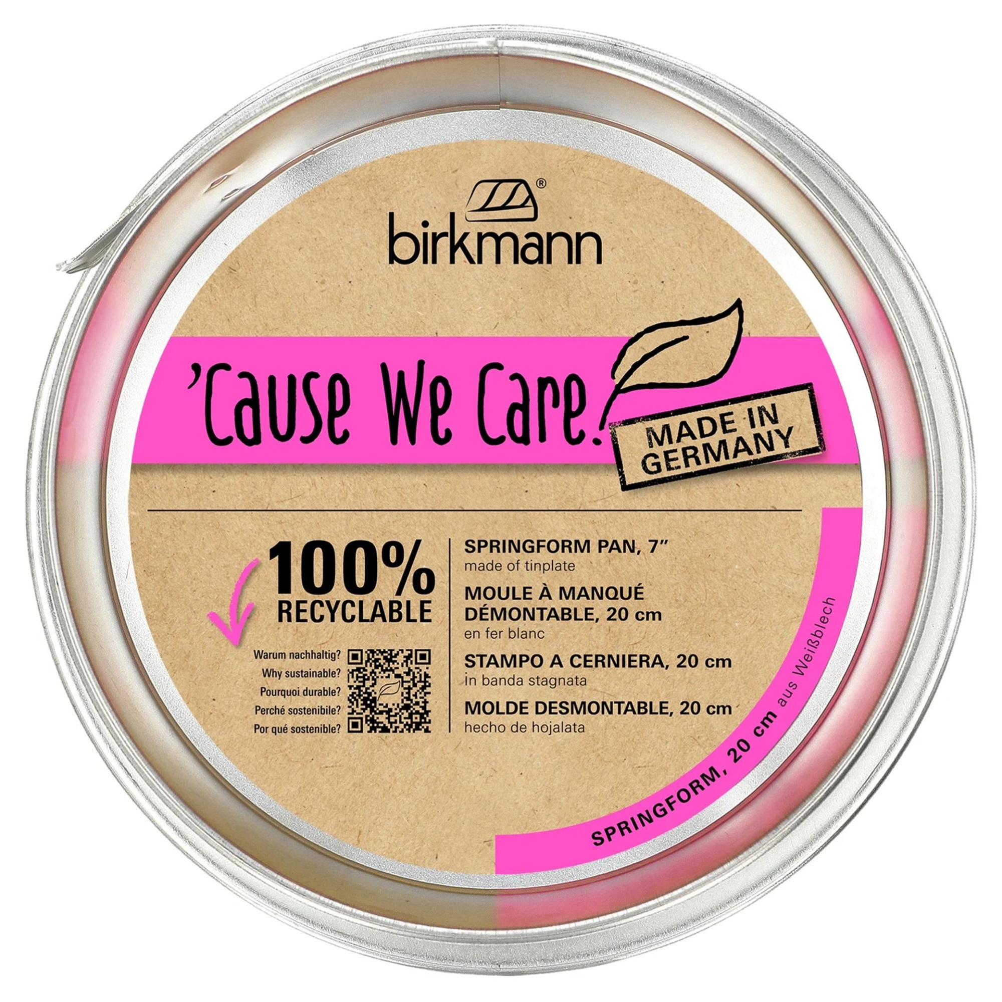 Birkmann - Baking tin Ø 20 cm - Cause We Care