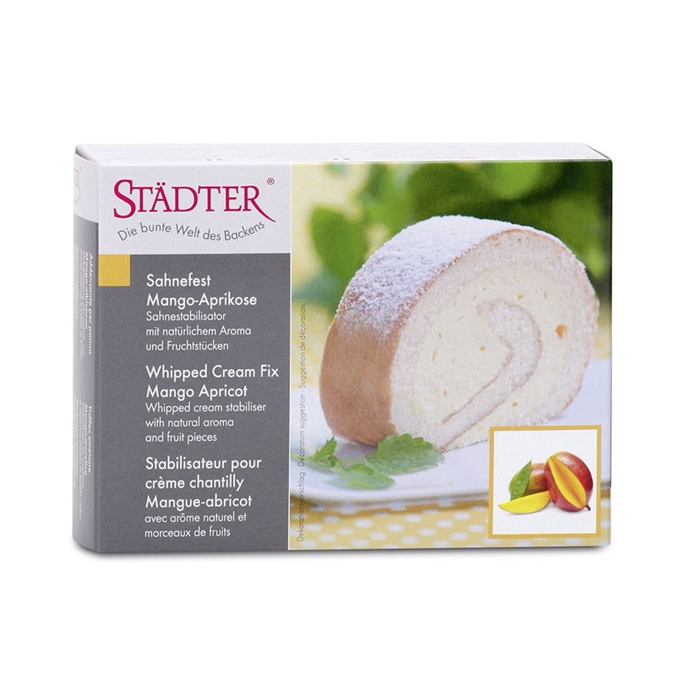 Städter - Whipped cream stabiliser Mango apricot - 125 g