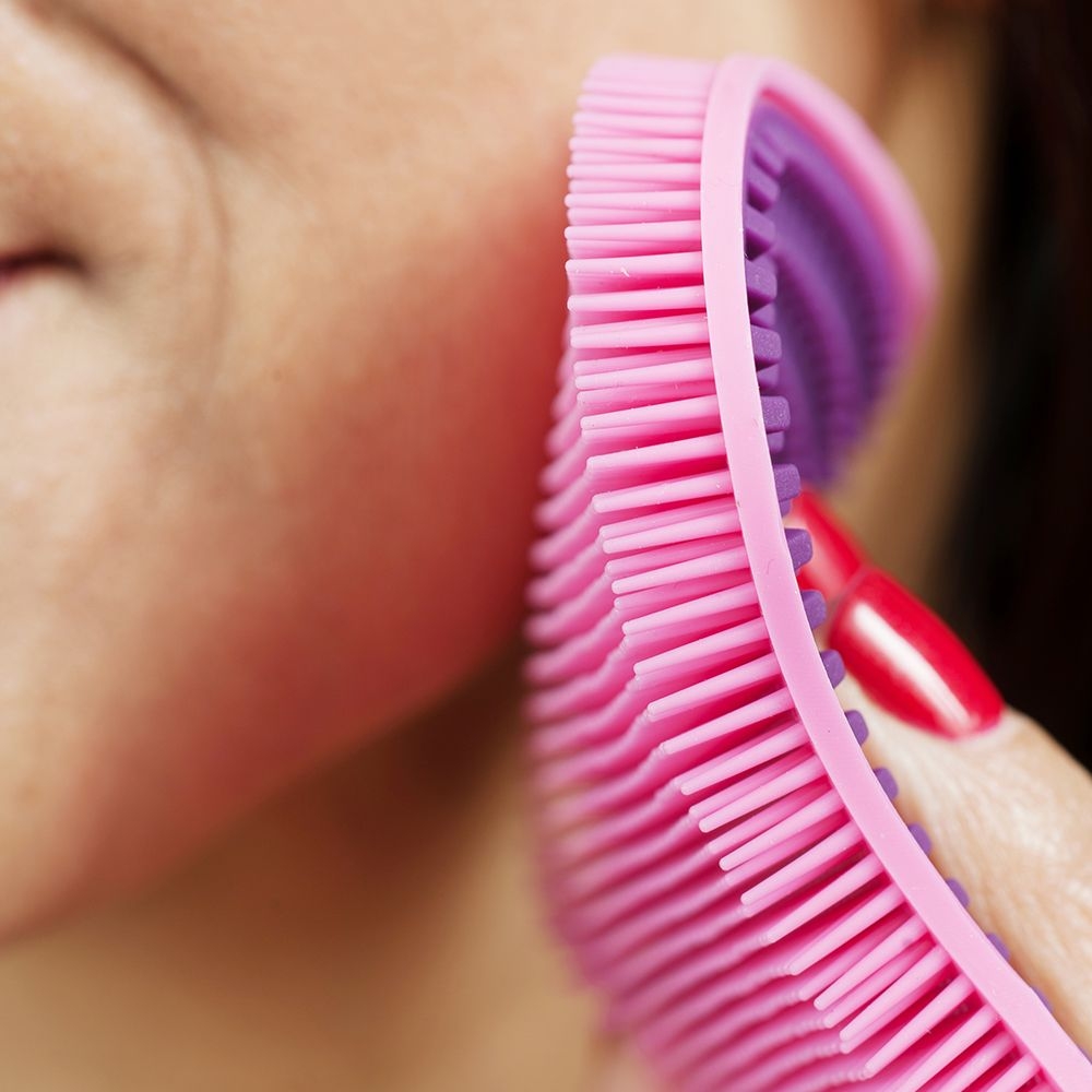 Kochblume - SCRUBBY, türkis/pink Kochblume - SCRUBBY, türkis/pink