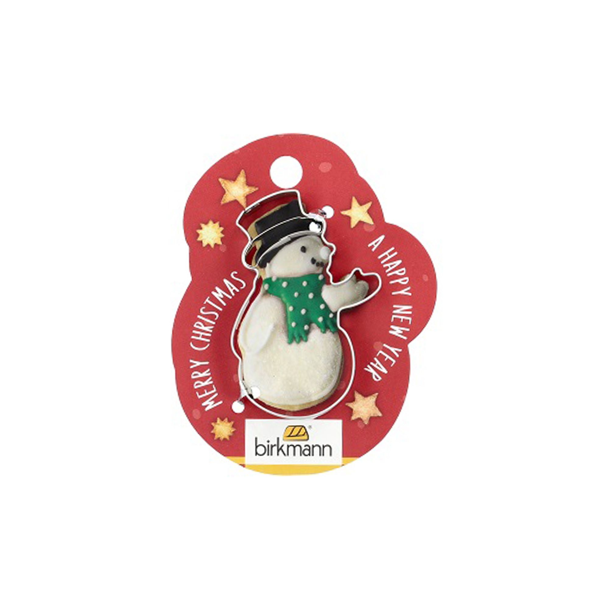 Birkmann - Cookie cutter snowman - Christmas 2024 - 5,5 cm