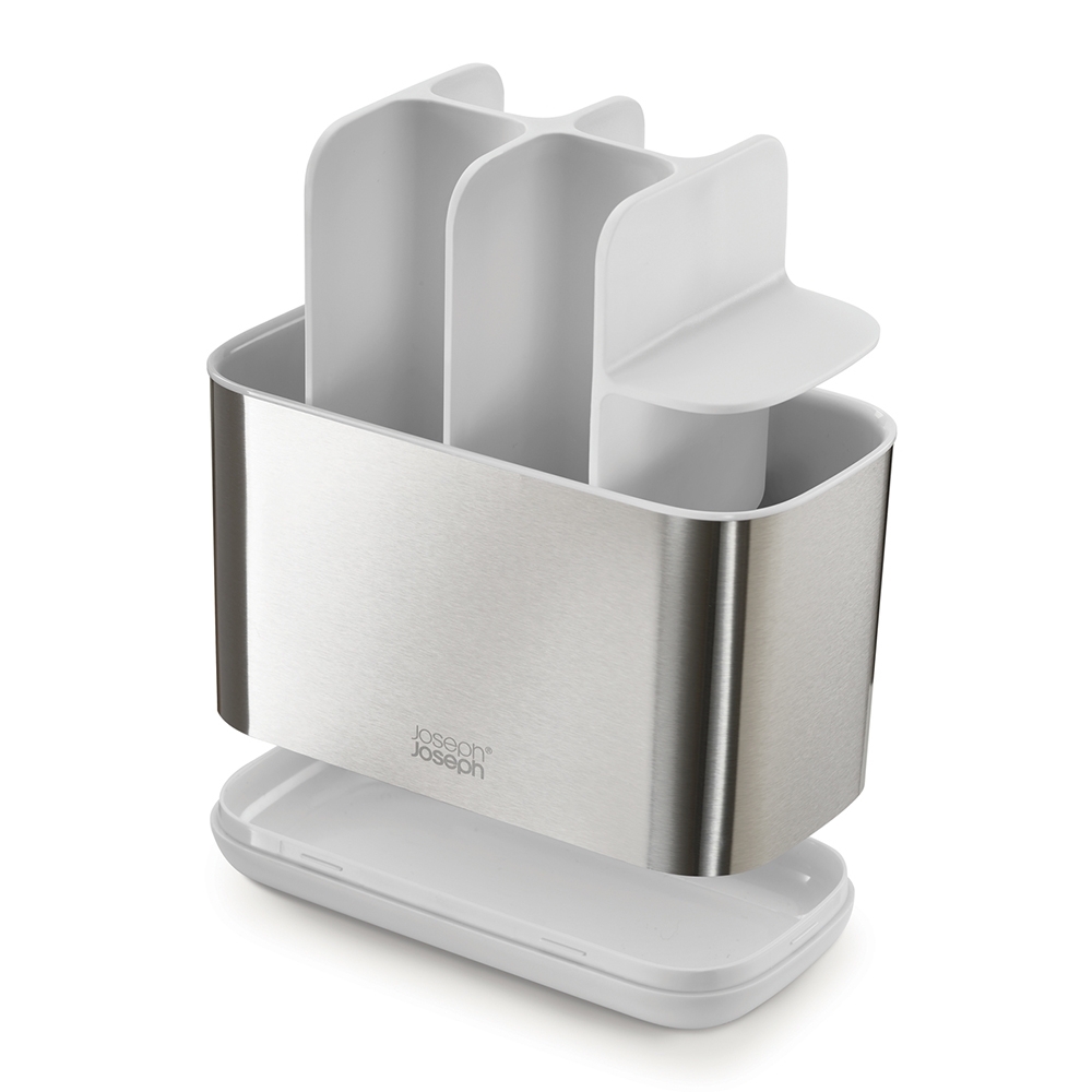 Joseph Joseph - EasyStore™ Steel Large Toothbrush Holder Joseph Joseph - EasyStore™ Steel Large Toothbrush Holder