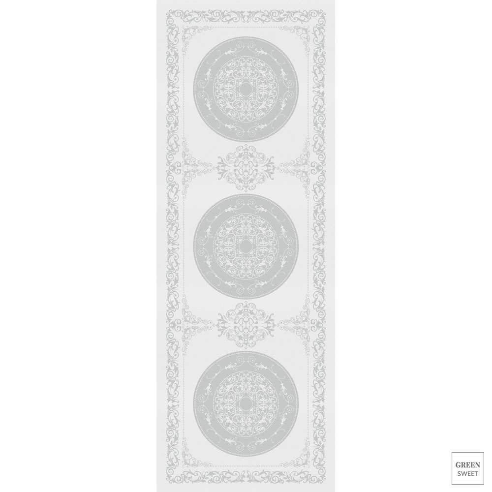 Garnier-Thiebaut Table Runner - Comtesse Blanc - GS