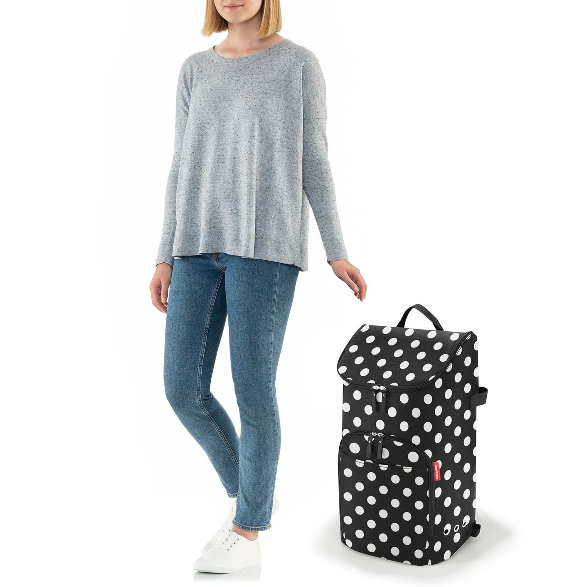 reisenthel - citycruiser bag - dots white