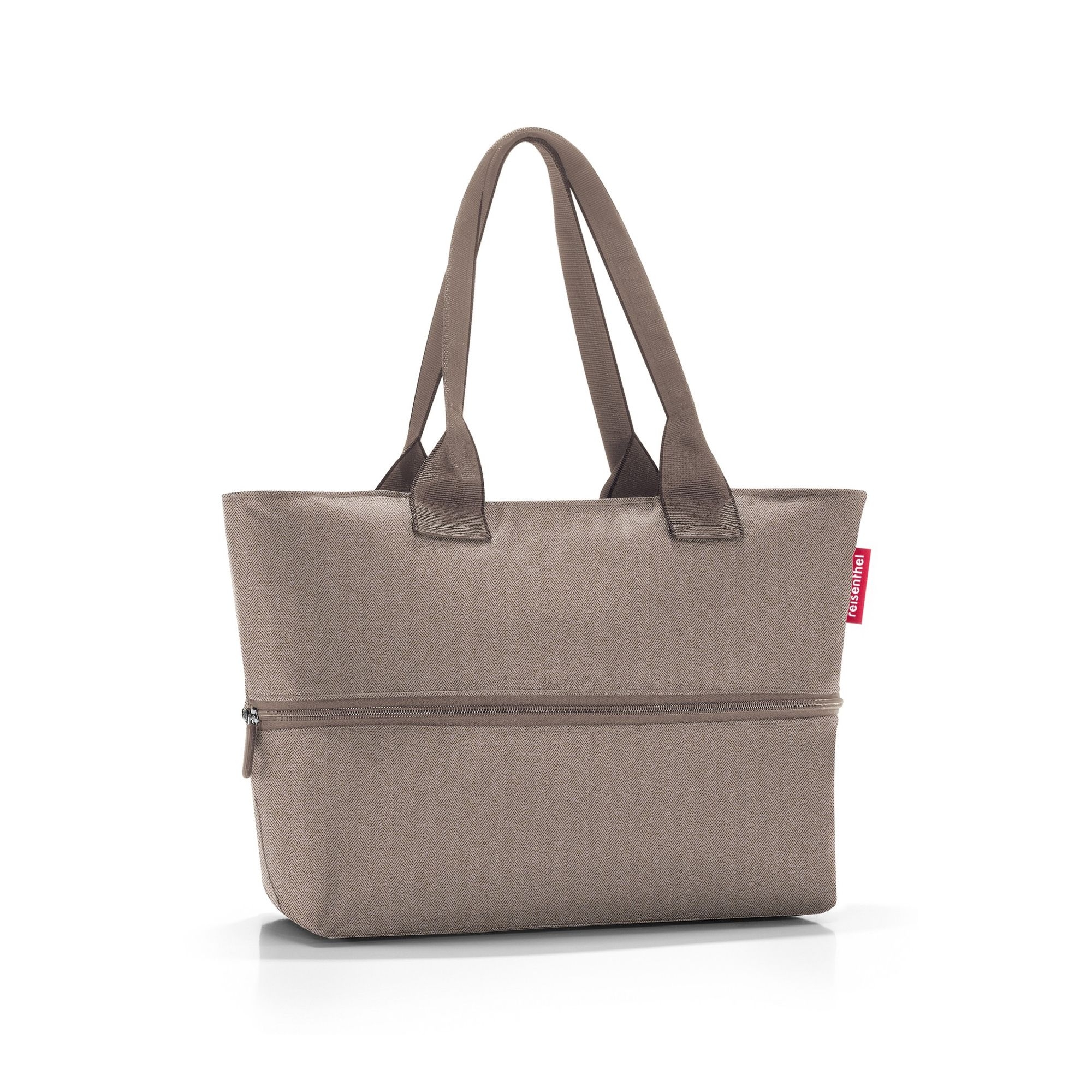 reisenthel - shopper e1 - herringbone mokka