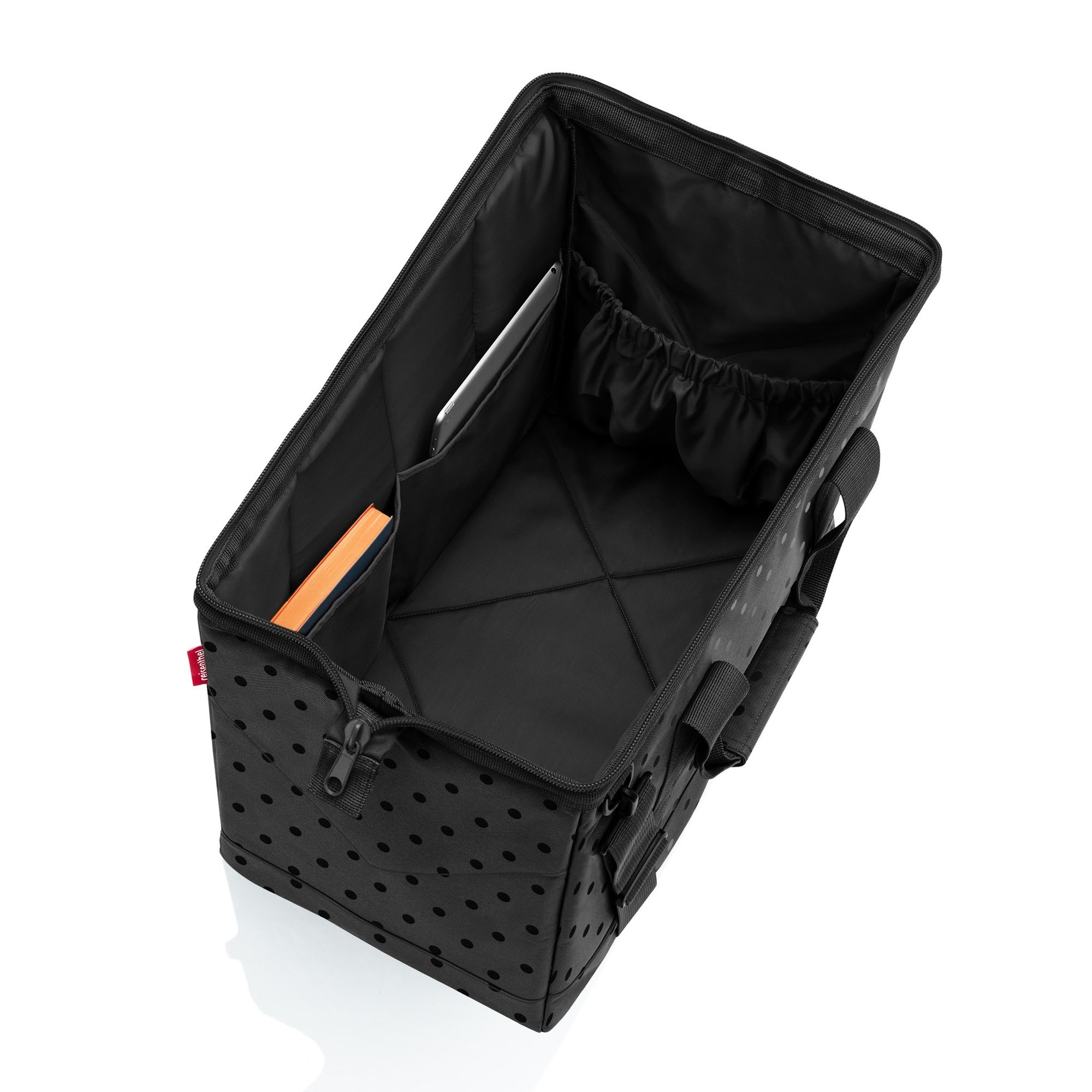 reisenthel - allrounder L - glossy dots black reisenthel - allrounder L - glossy dots black