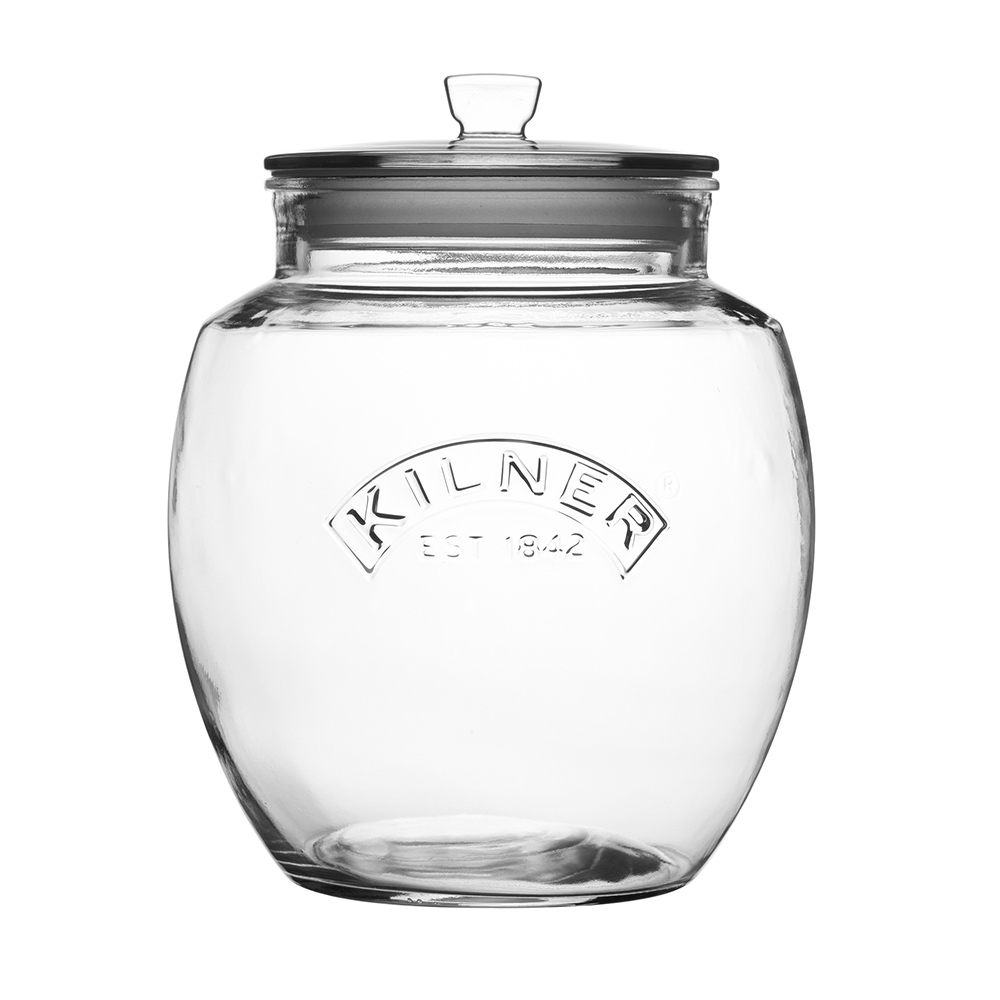 Kilner - Universal Push Top Storage Jar - 4 Litre Kilner - Universal Push Top Storage Jar - 4 Litre