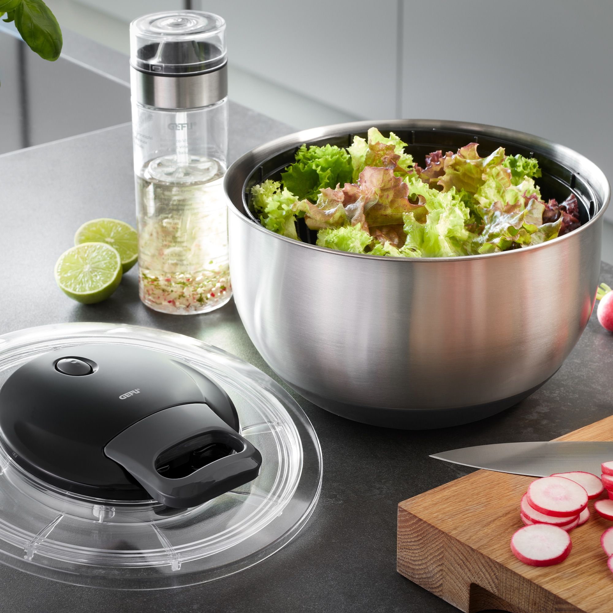 Gefu salad spinner - PULLIT