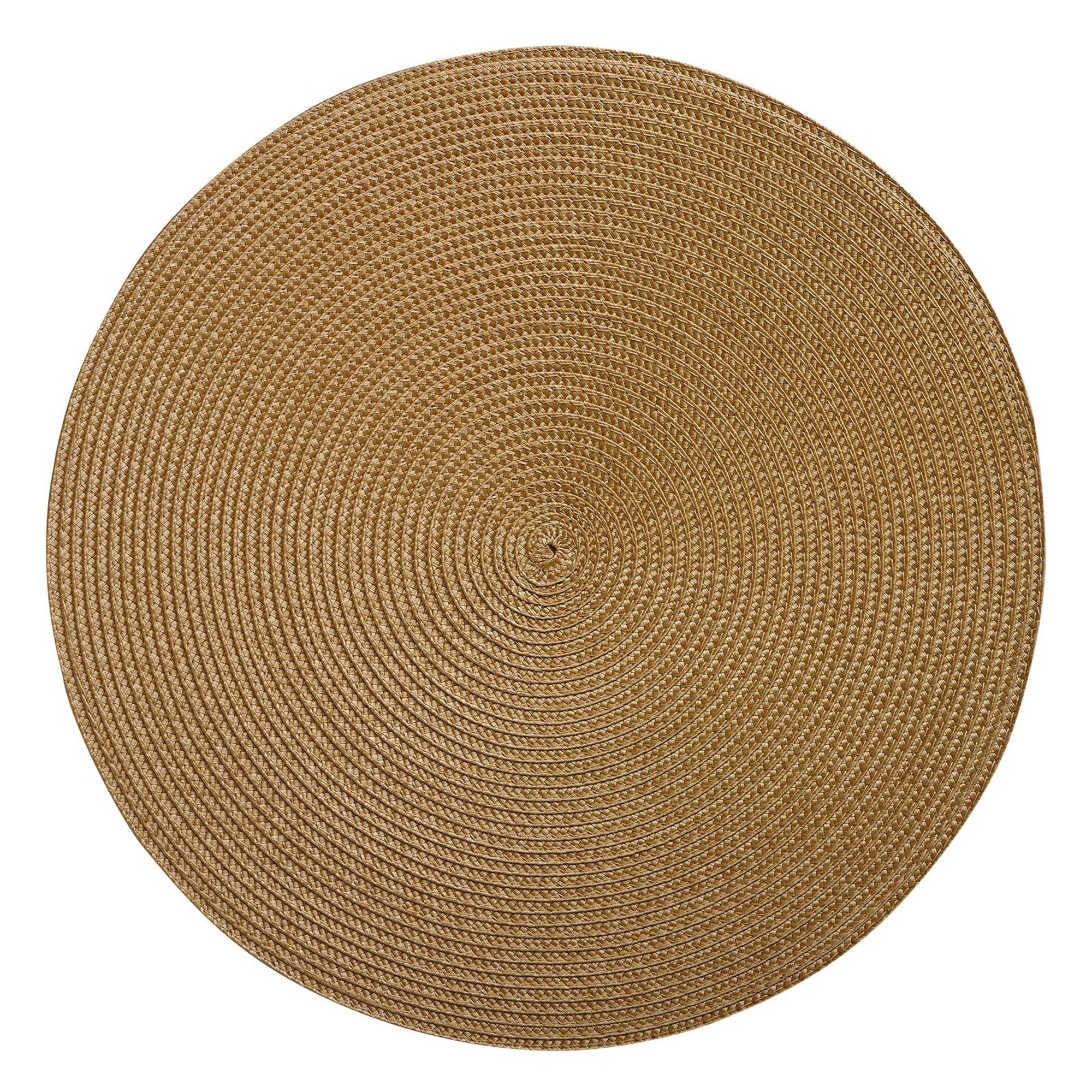 Westmark - Placemat »Circle«, round Ø 38 cm, light brown