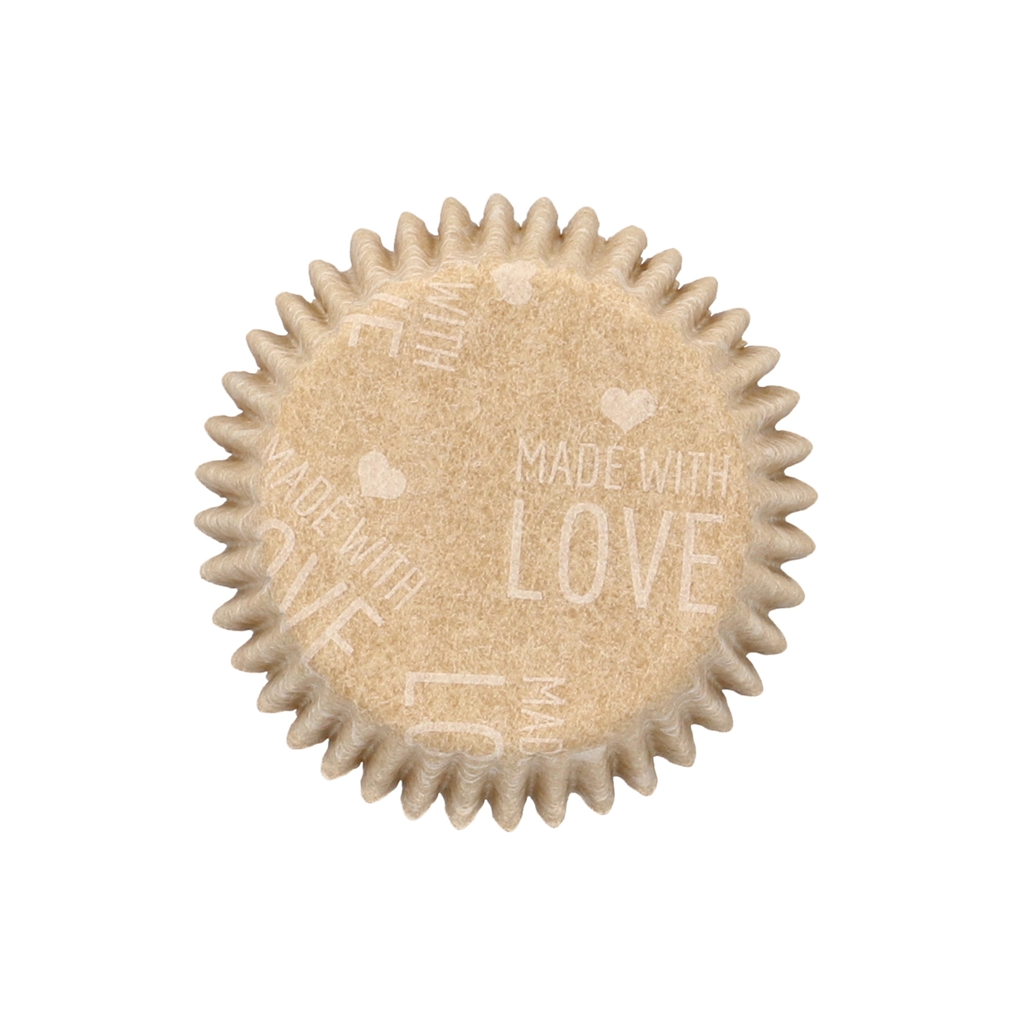 Birkmann Cause we care mini kraft baking cups