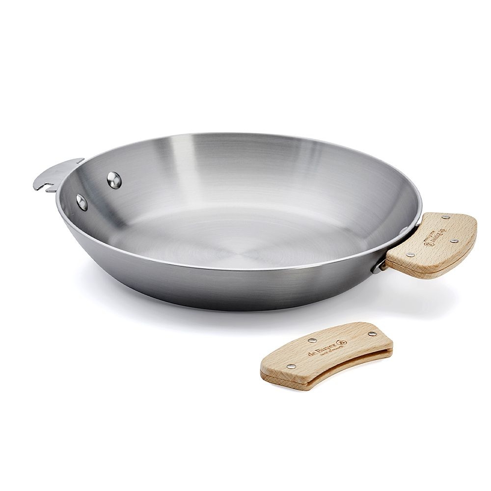 de Buyer - Removable handles - Set of 2 - LOQY - Beech wood de Buyer - Removable handles - Set of 2 - LOQY - Beech wood