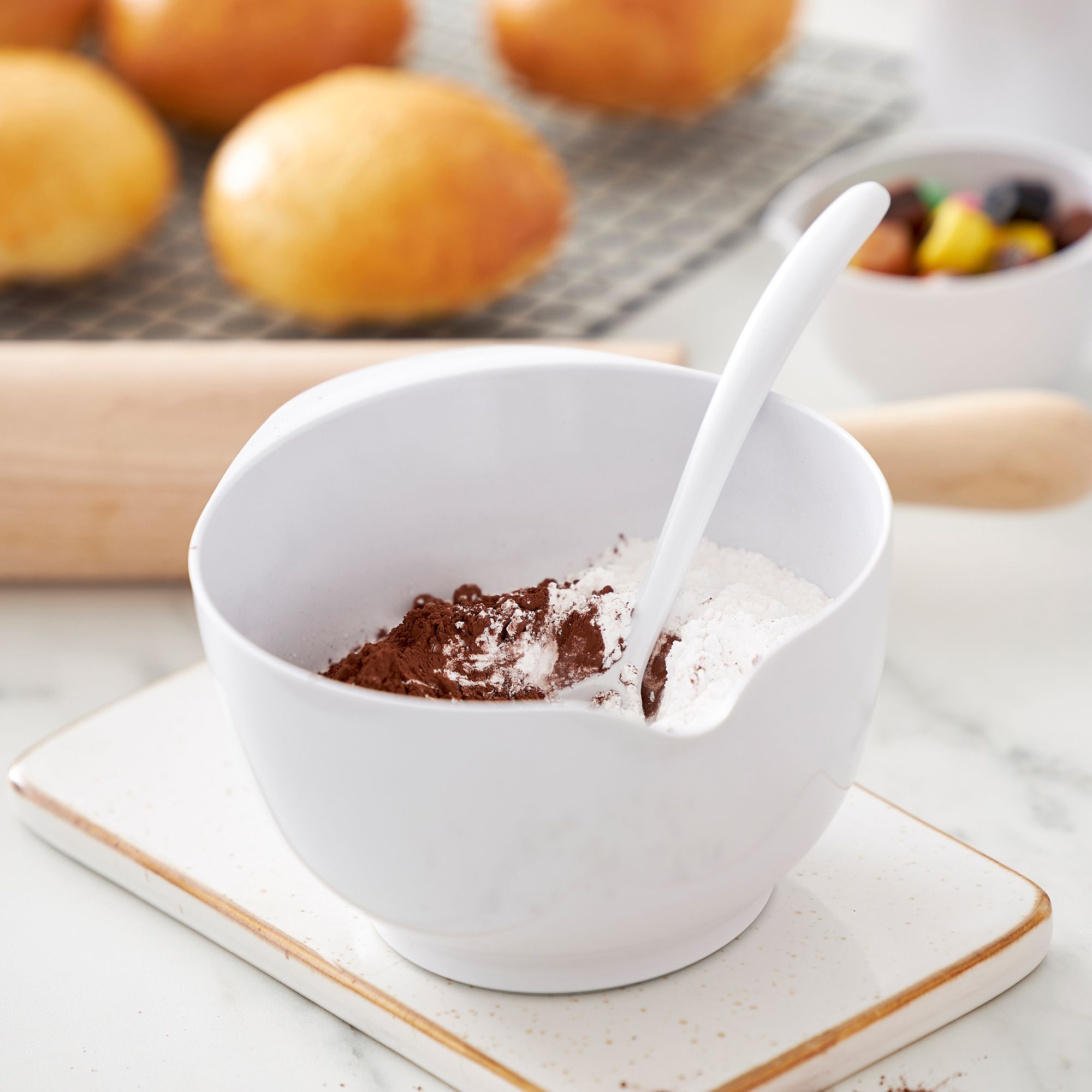 Rosti - NEW Margrethe Mixing Bowl - 3 l - White Rosti - NEW Margrethe Mixing Bowl - 3 l - White