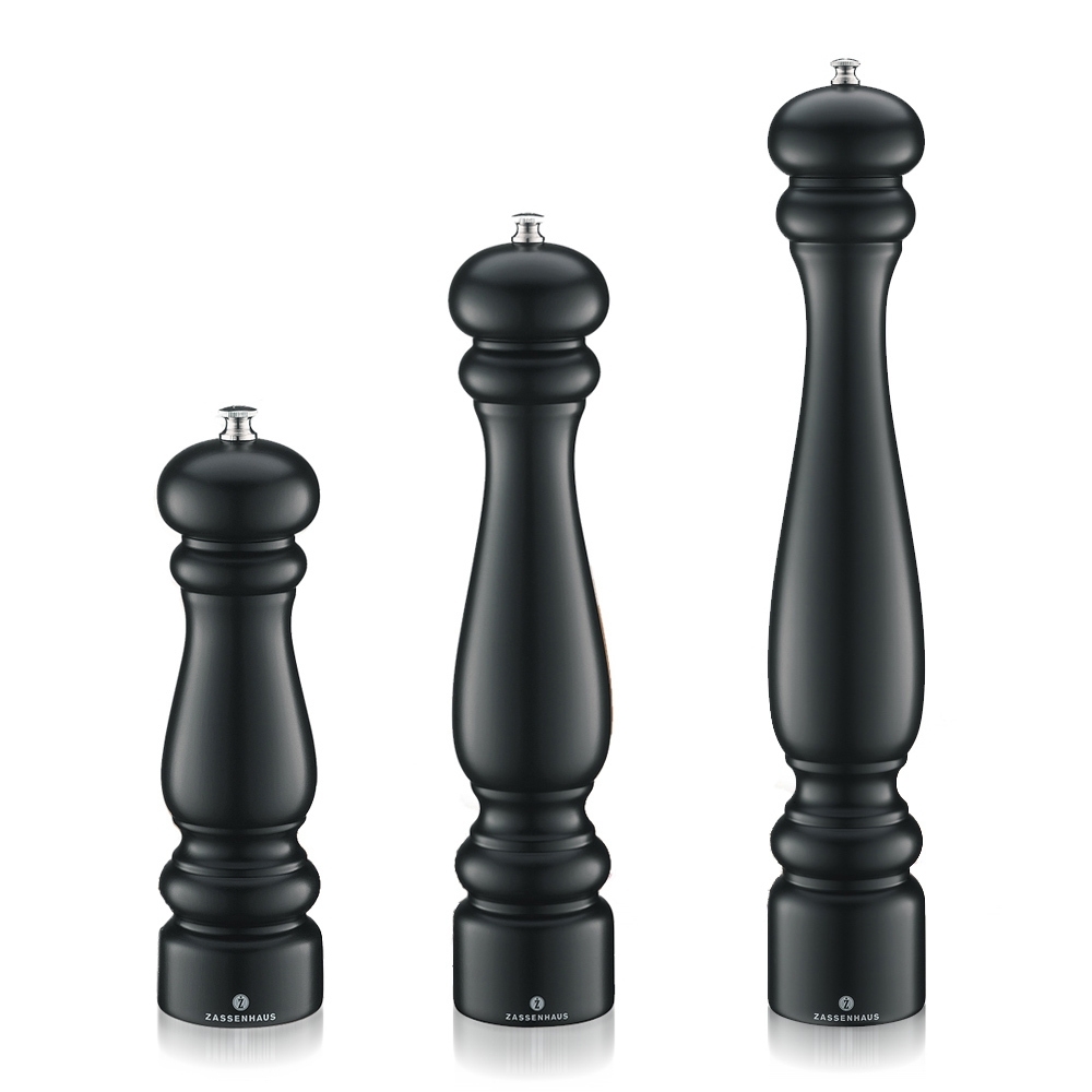 Zassenhaus - salt mill - POTSDAM - 30 cm - beech black