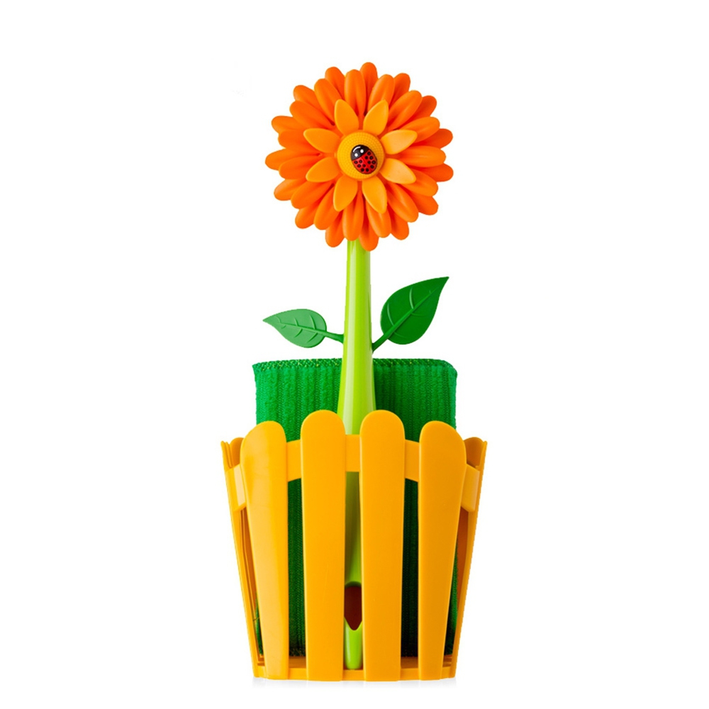 Vigar - Spülset Flower - orange
