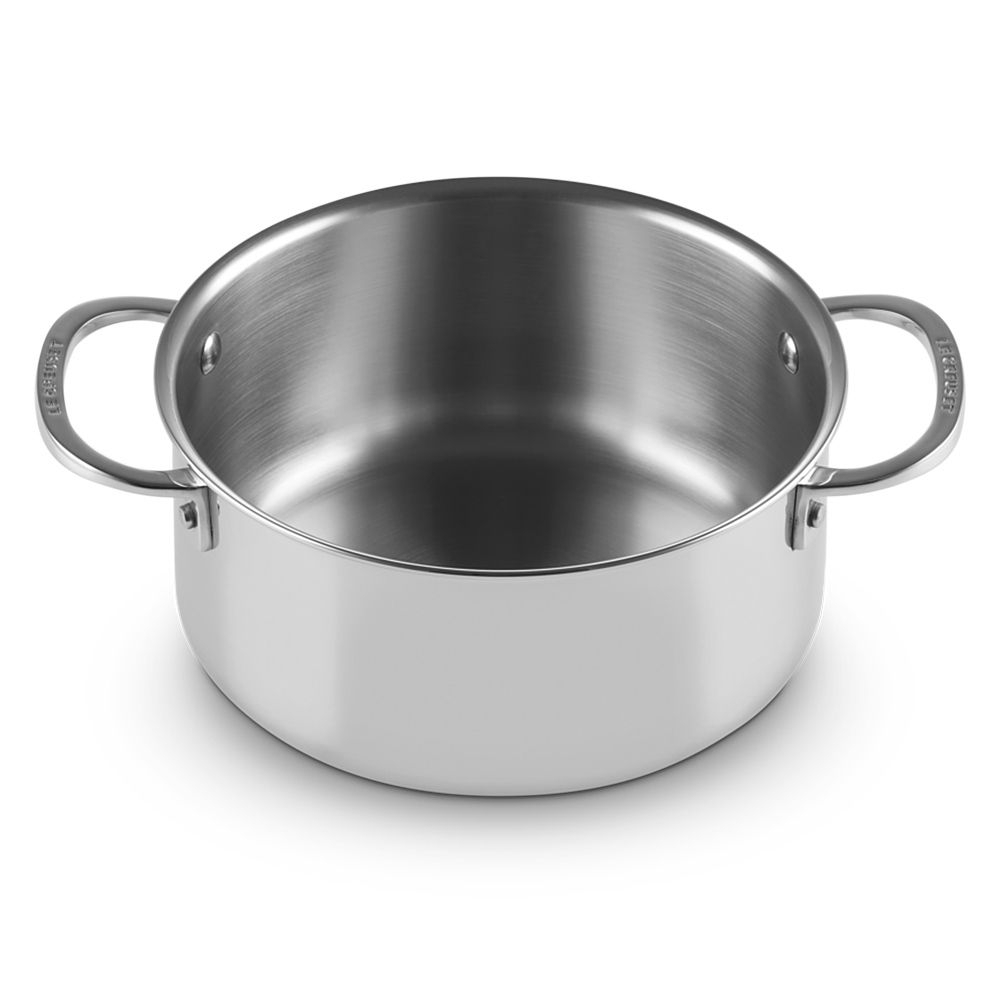 Le Creuset - 3-ply Plus Low Round Casserole