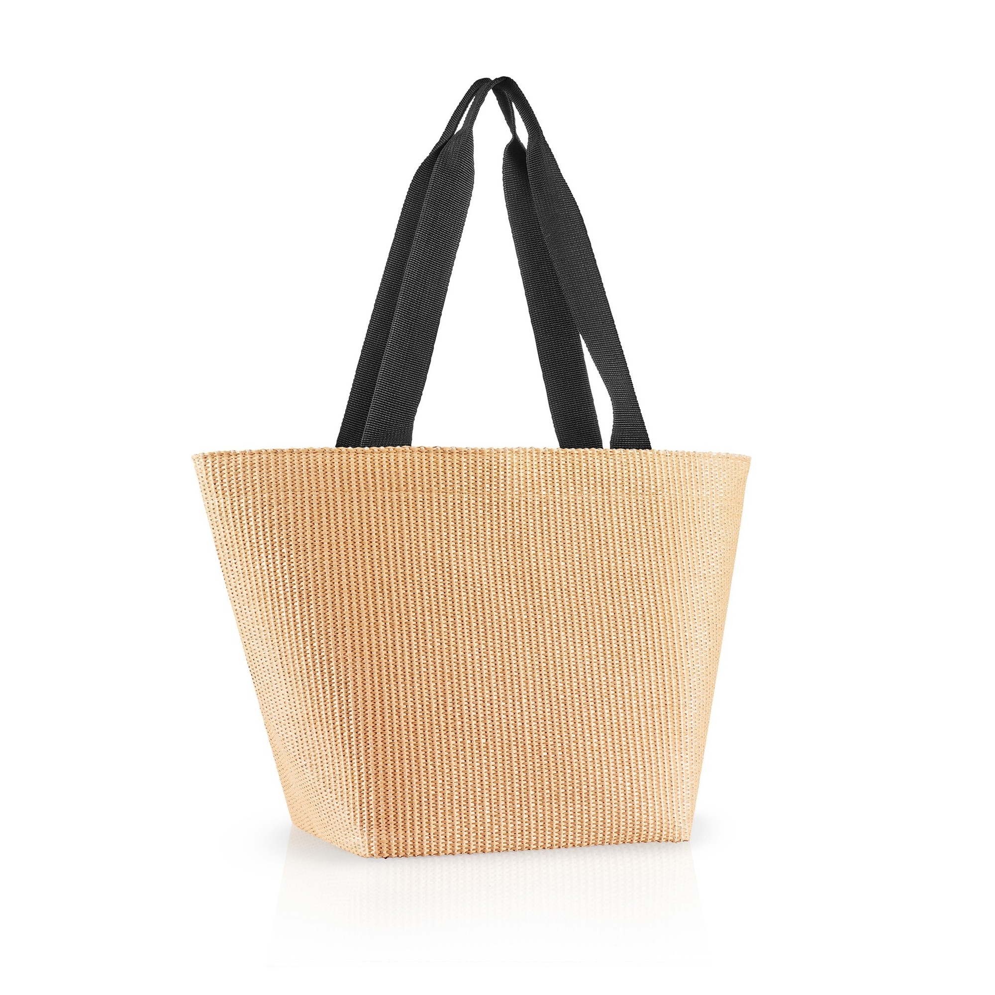 reisenthel - shopper M - raffia black