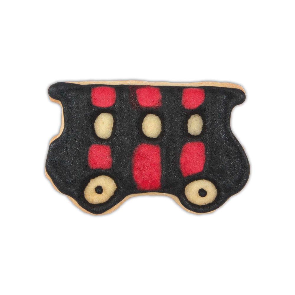 Städter - Ausstecher Eisenbahnwagen - 6 cm Städter - Ausstecher Eisenbahnwagen - 6 cm