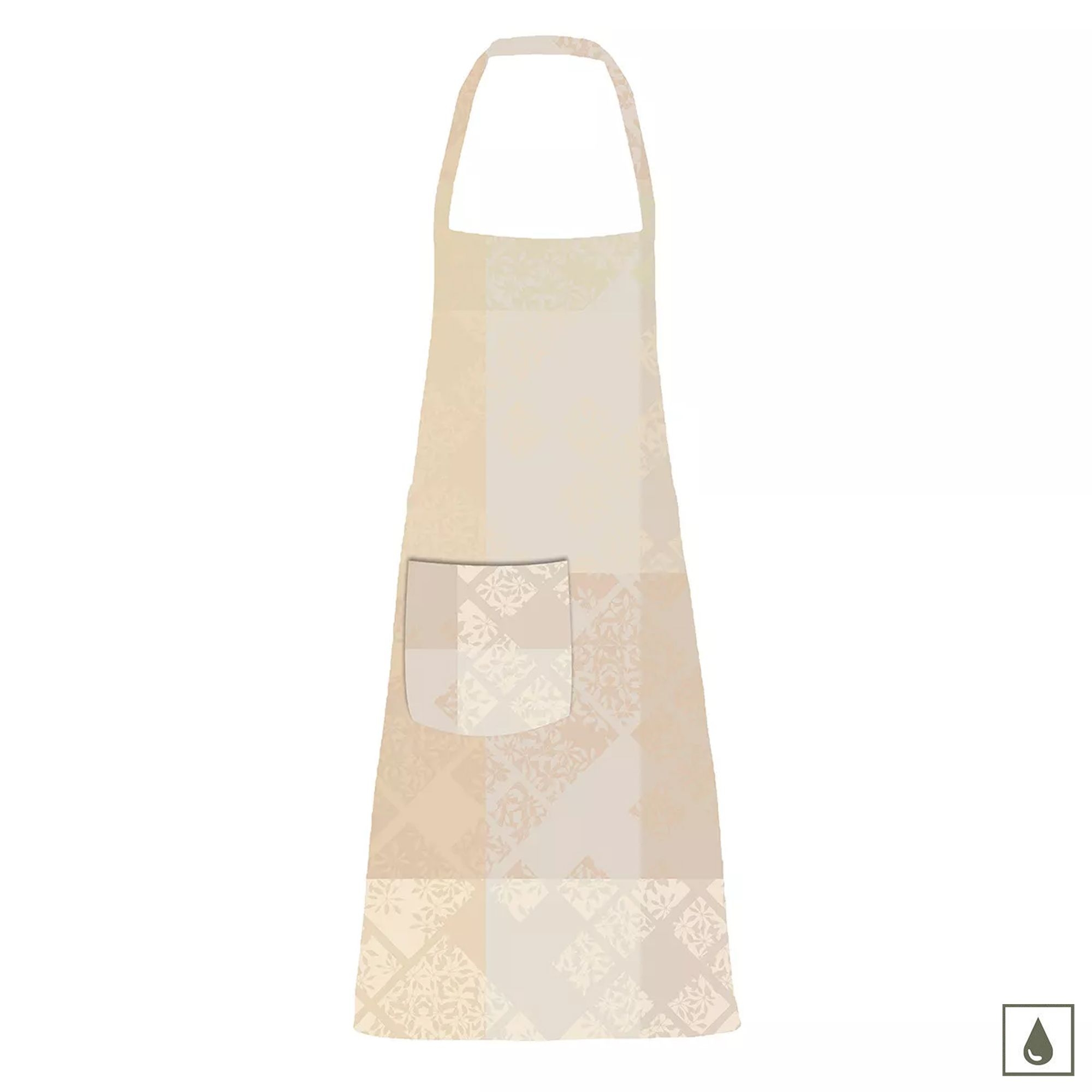 Garnier-Thiebaut - Apron - Mille Pistils Naturel 73x86cm - c