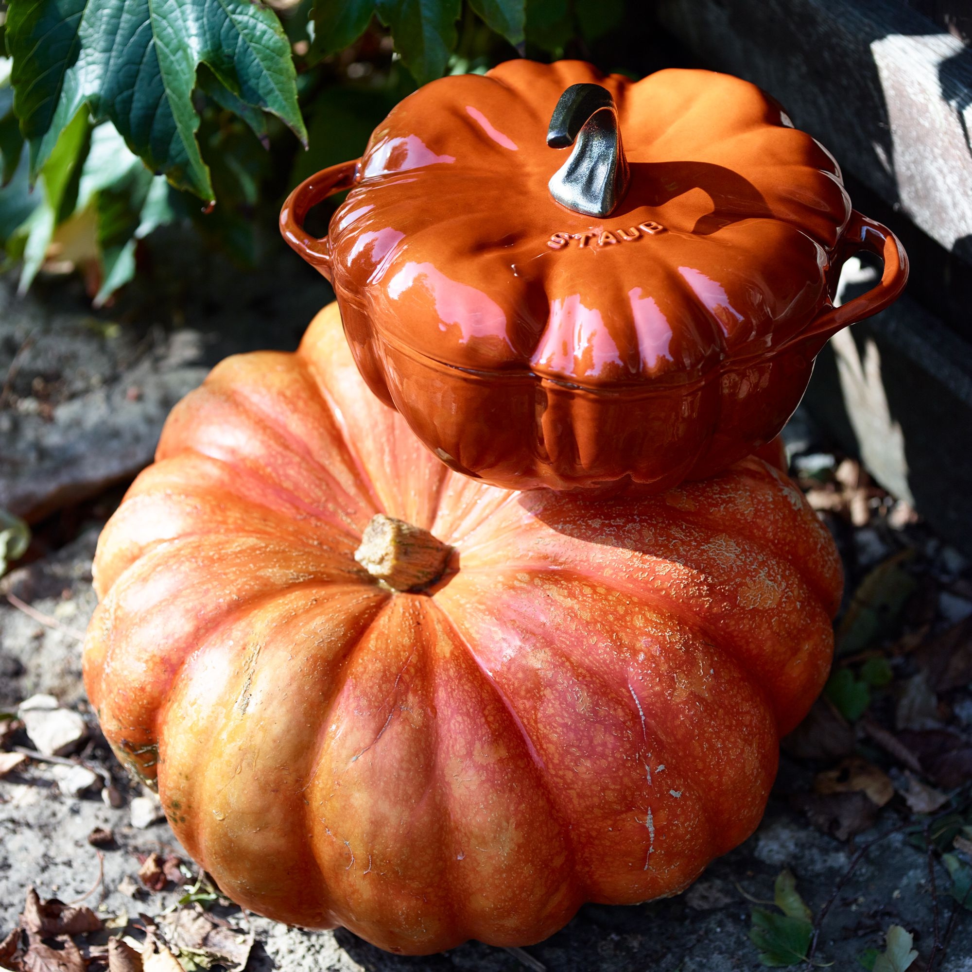 Staub - Cocotte Pumpkin - Cinnamon - 24 cm