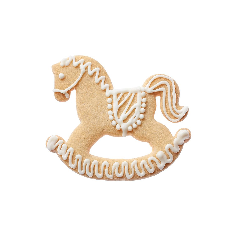 Birkmann - Cookie cutter Rocking horse 7 cm Birkmann - Cookie cutter Rocking horse 7 cm