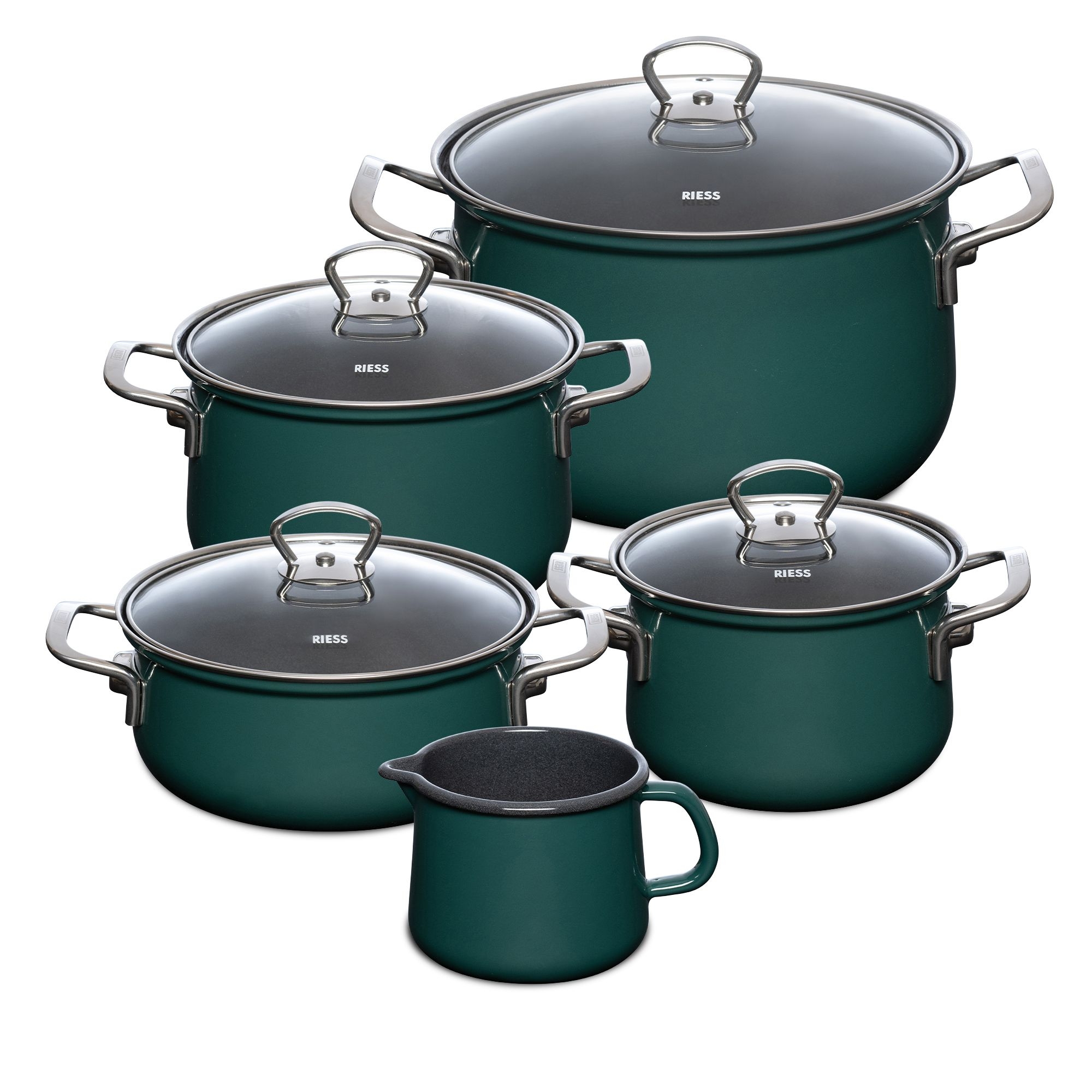Riess NOUVELLE - Teal - Economy set 5 pieces