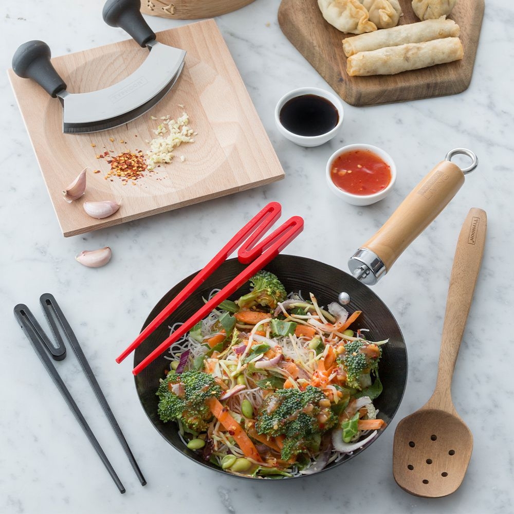 Typhoon - Karbonstahl Wok - Antihaft in 2 Gößen