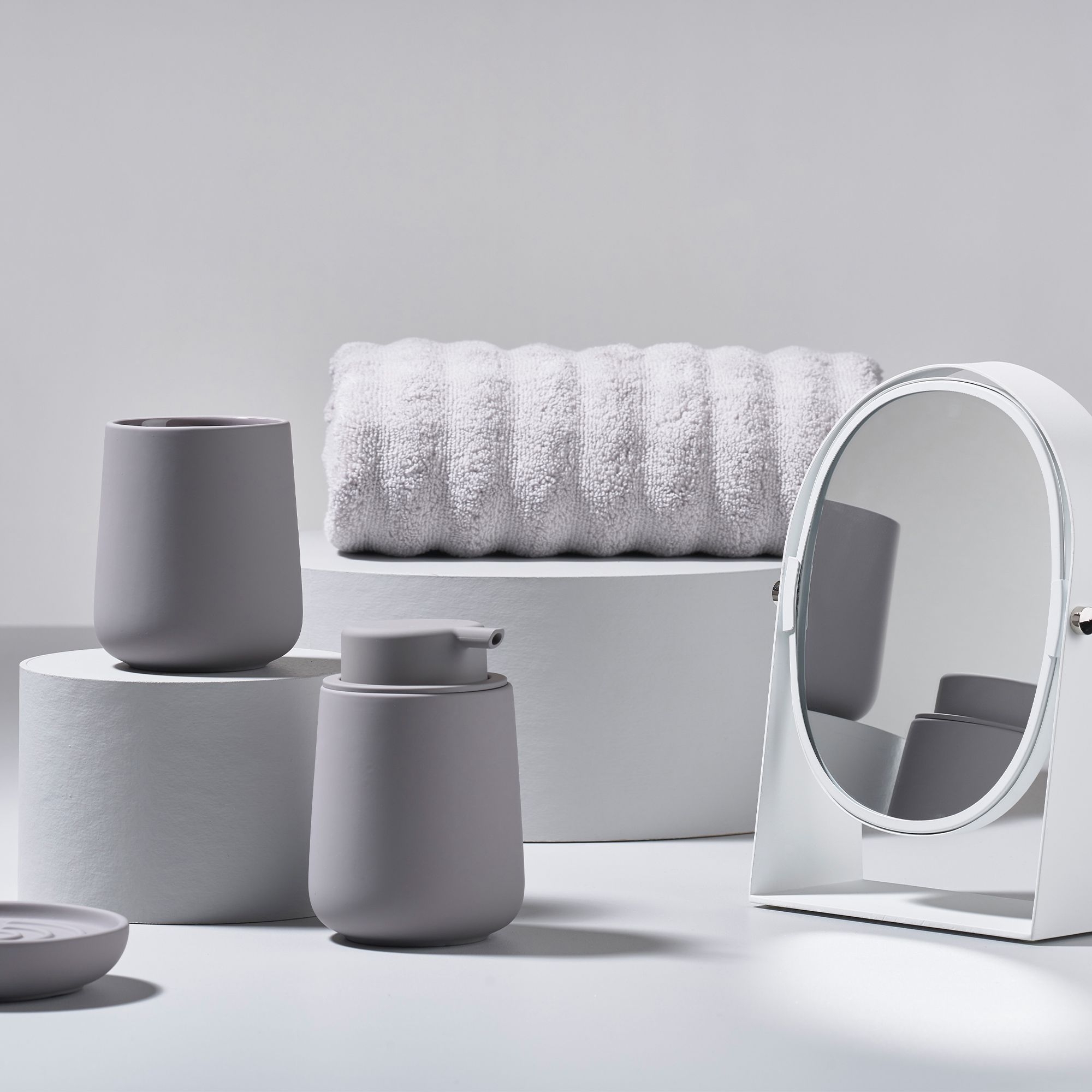 Zone - Nova One Zahnputzbecher - Gull Grey