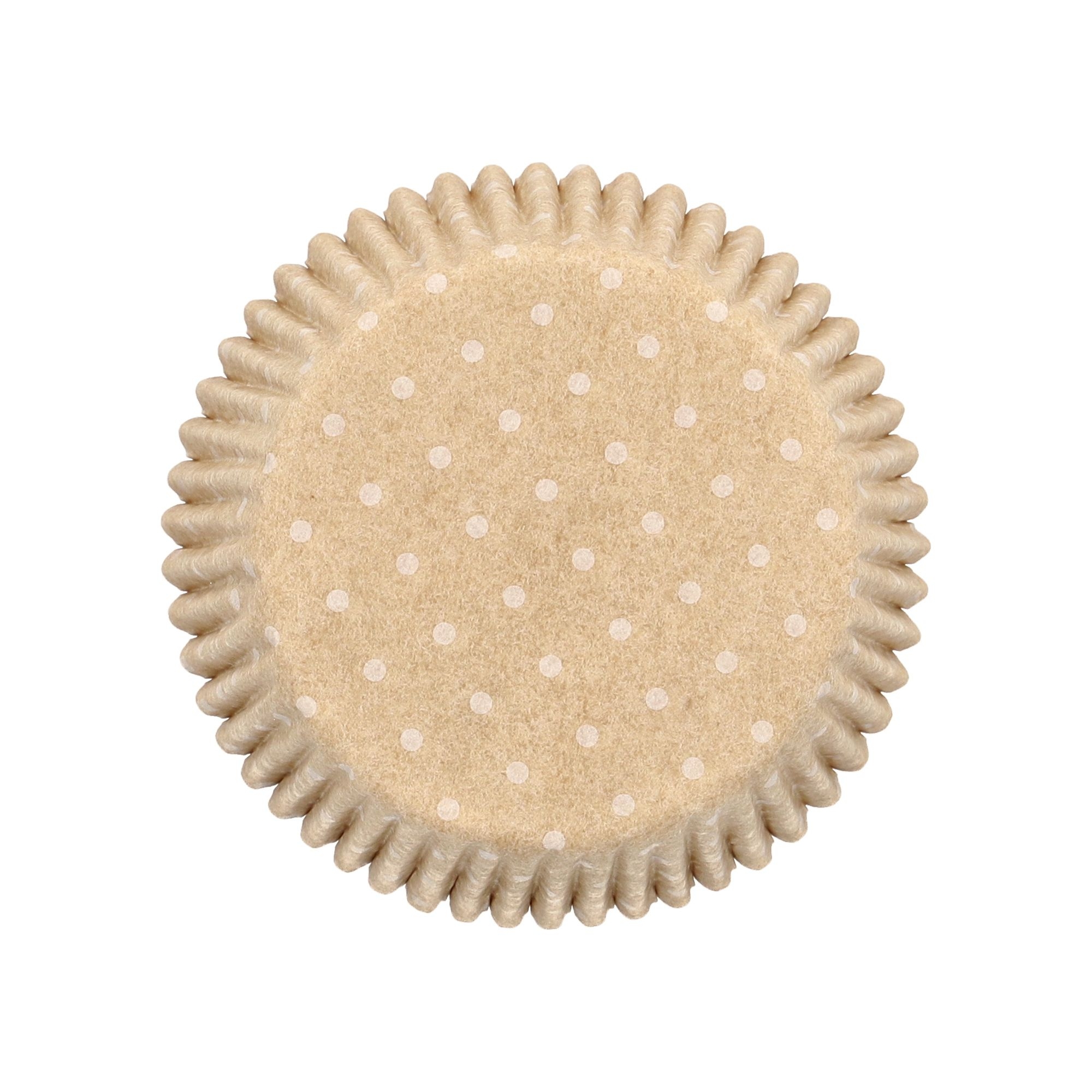 Birkmann kraft paper muffin cases, unbleached, 75 pcs