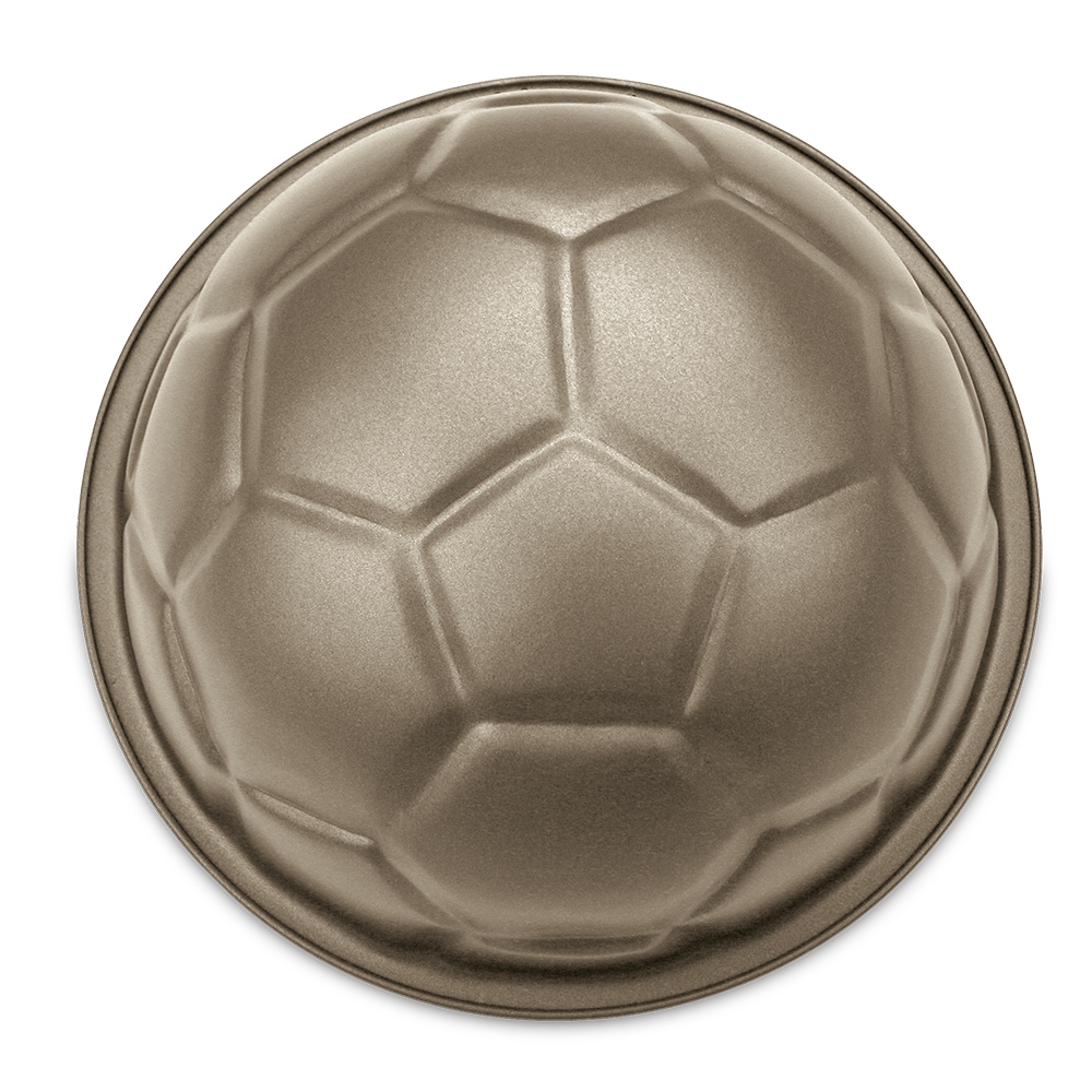 Städter - Cake mould Pepe the football - ø 22 / H 11 cm - with pentagon cutter