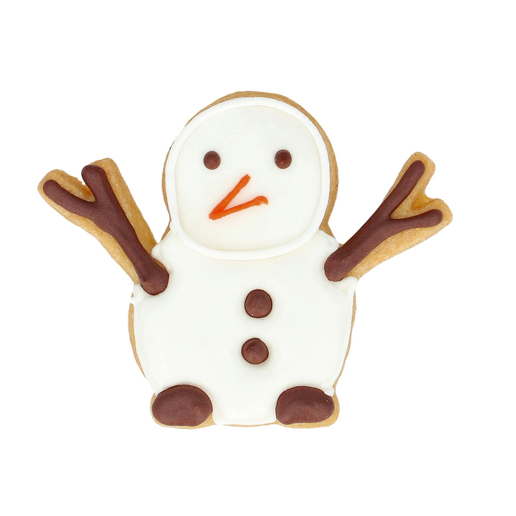 Birkmann - Cookie Cutter - Snowman Stainless Steel 7.5cm