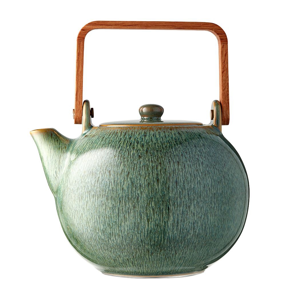Bitz - Teapot with tea strainer - 1.2 L - green