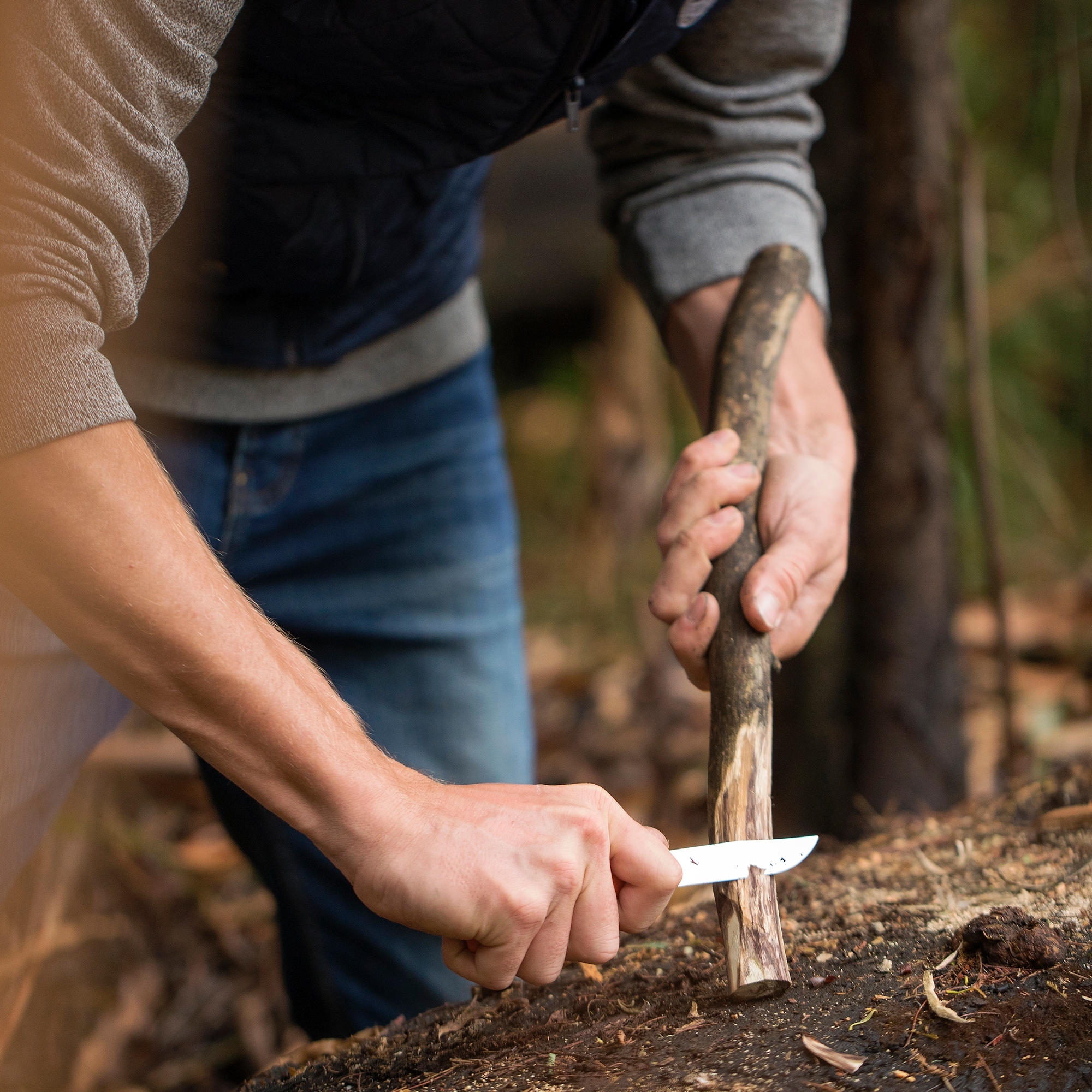 Opinel - Pocket knife No 07 - Baroudeur - 17,7 cm - blue
